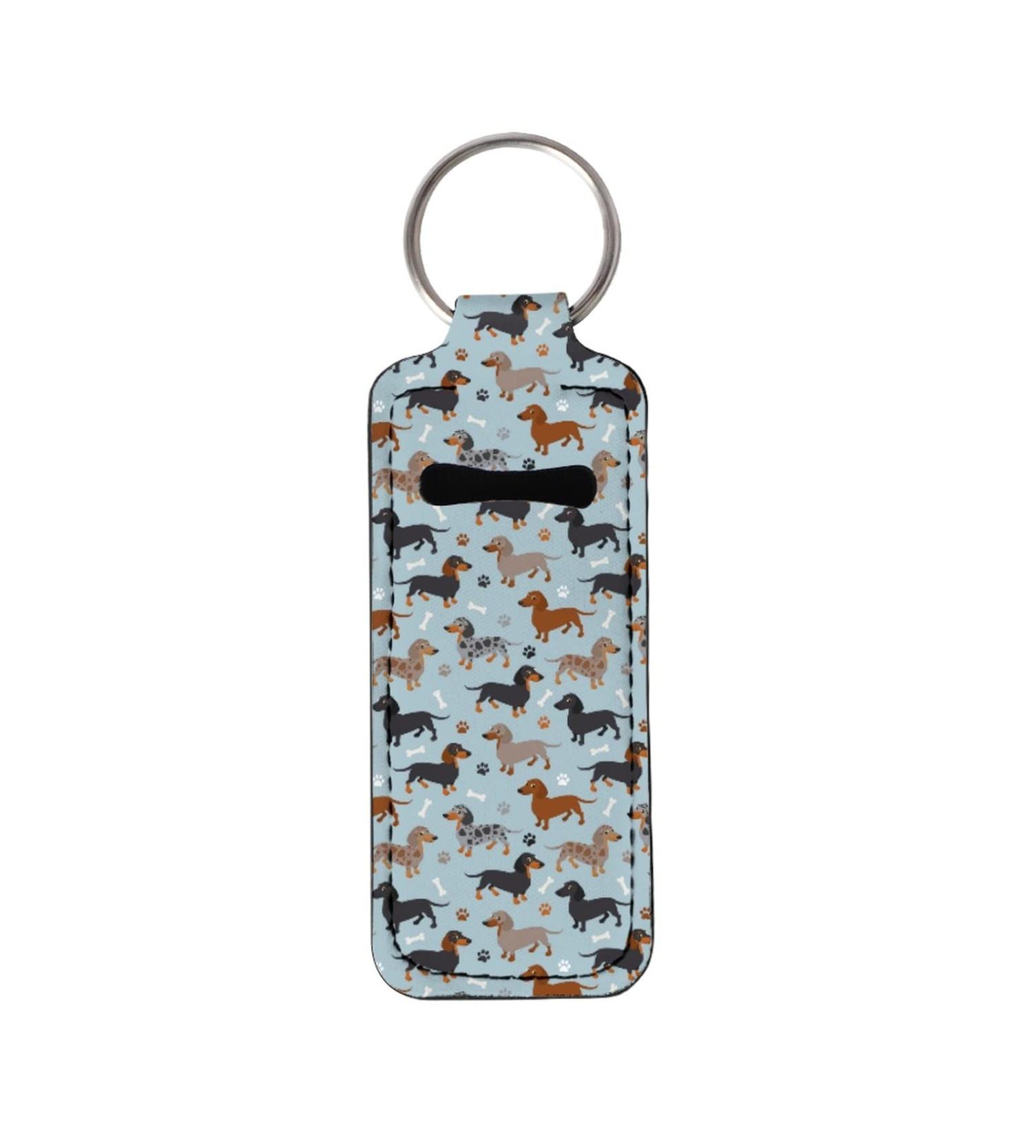Lip Balm Keyring for Women and Girls Dachshund legs - Buy Online on GoSupps.com