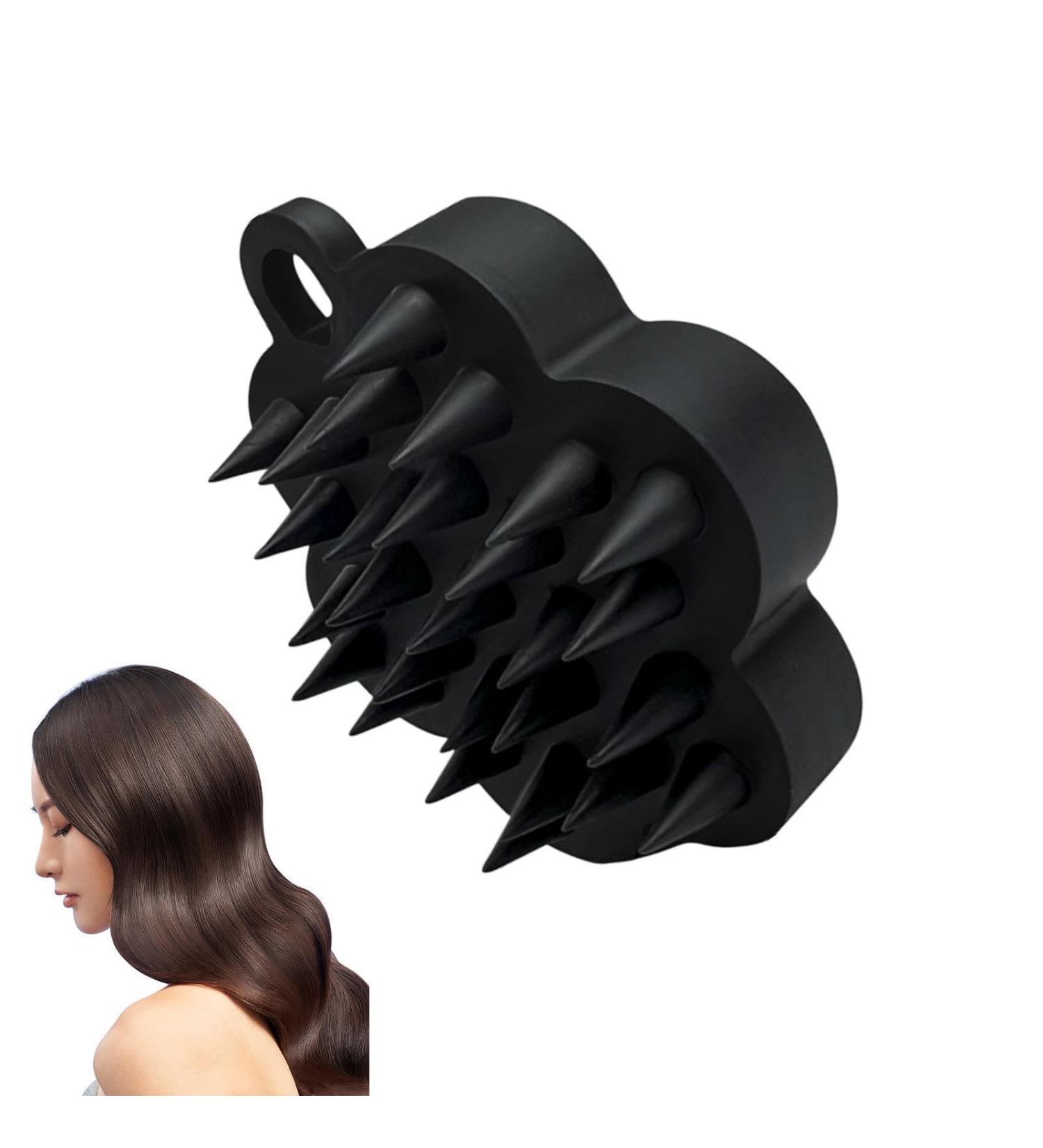 Rurunklee Scalp Peeling Massager | Silicone Shampoo Brush for All Ages - Best Hair & Head Skin Scrubber - Buy Online on GoSupps.com