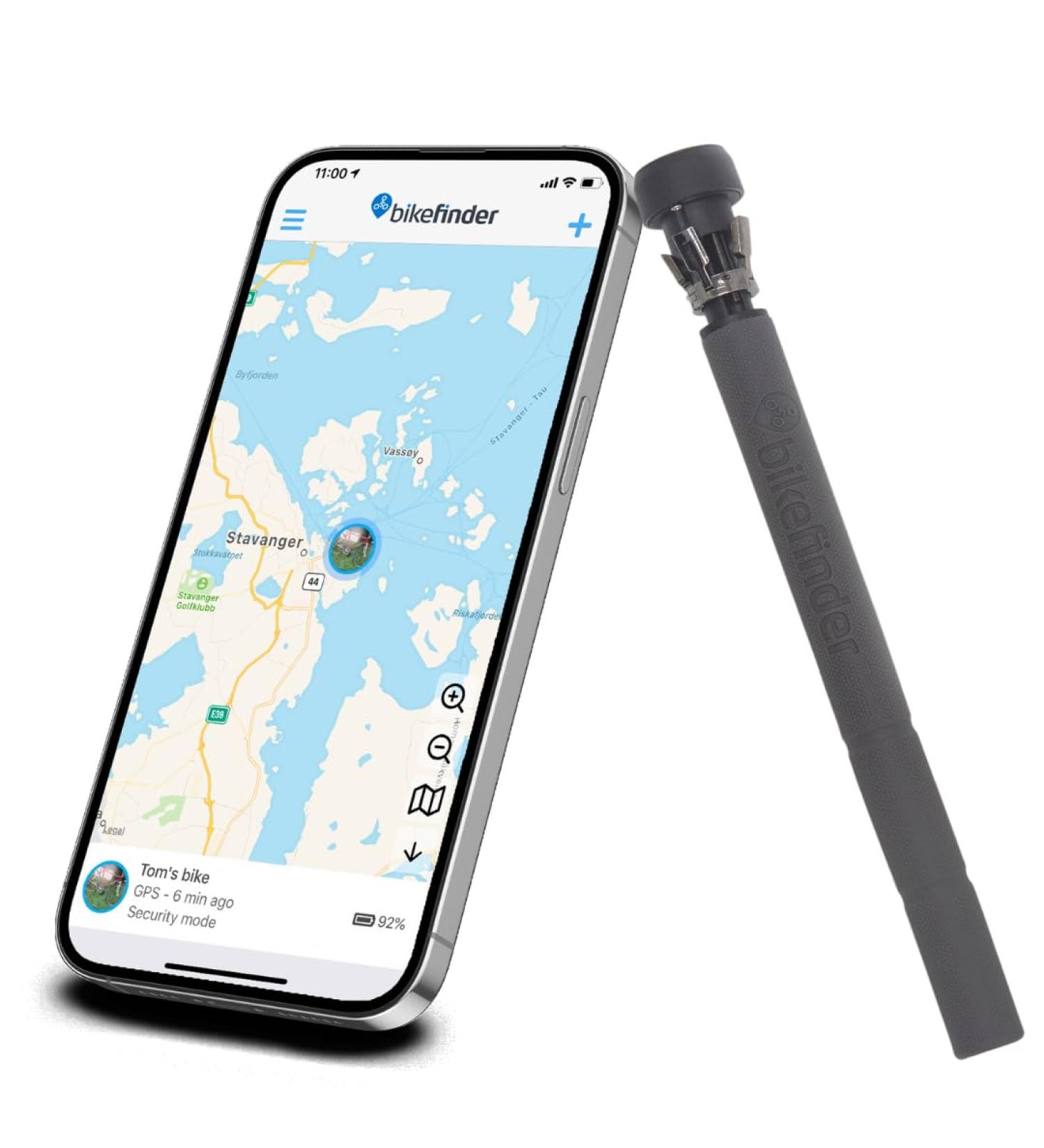 GPS Bike Tracker | Hidden Handlebar Design | Bicycle Theft Protection & Location | Subscription Included - Buy Online on GoSupps.com
