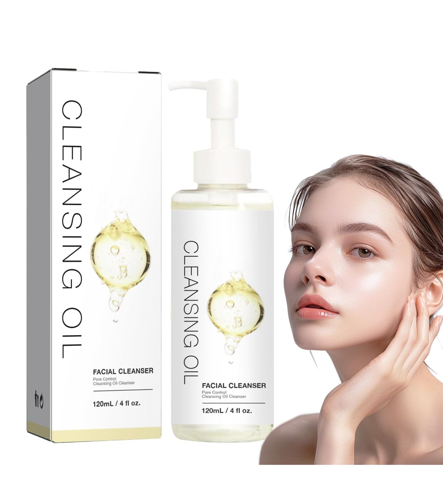 Heartleaf Deep Cleansing Oil - Korean Facial Cleanser - Face Oil for Daily Makeup Removal Impurities - Gentle Oil Cleanser to Shrink Pores Pore Control - Nourishing & Balances Skin Oil Based Cleanser - Buy Online on GoSupps.com