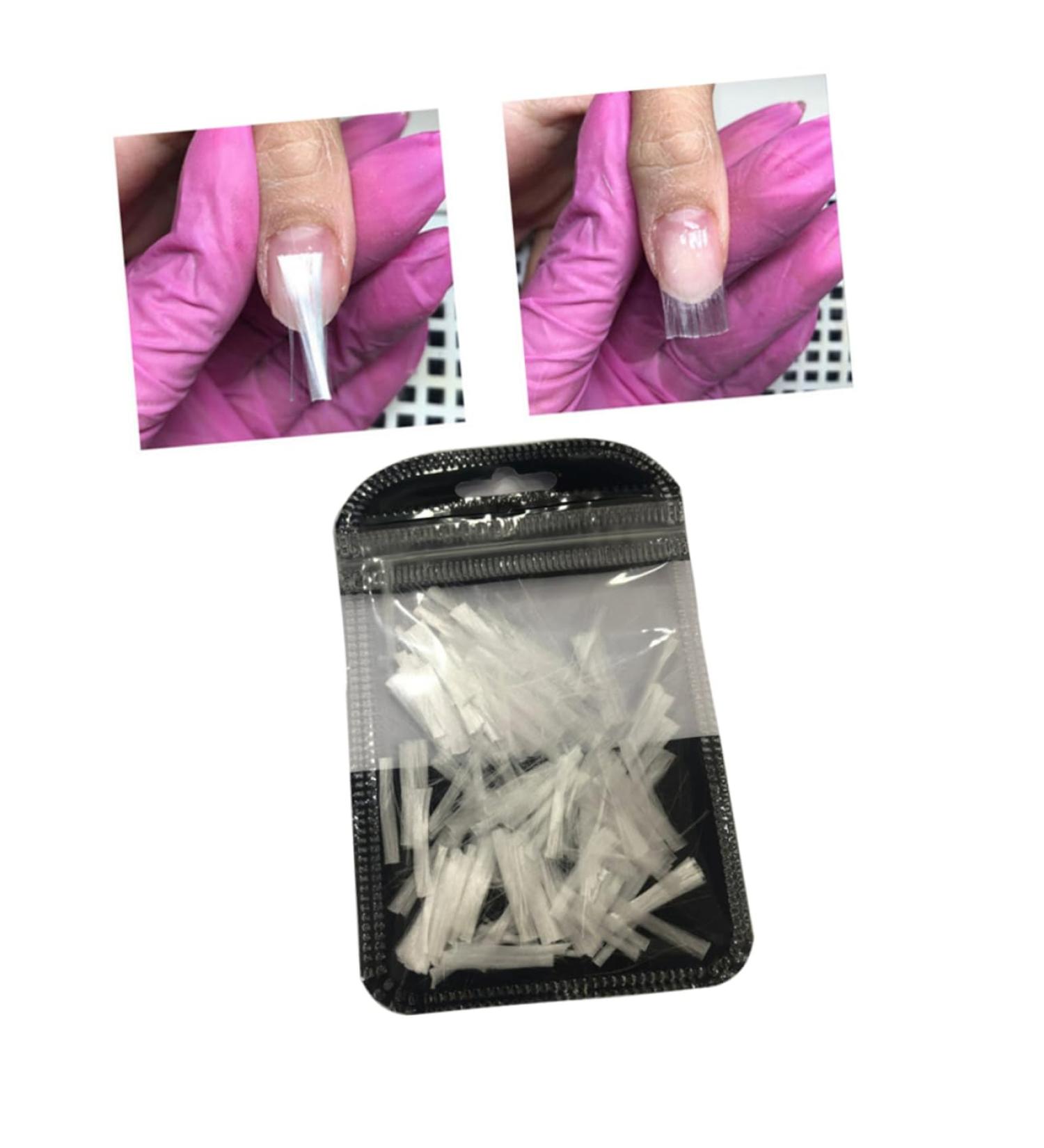 Mikinona Woman Nail Fiber Acrylic Nail Art Material Extension Nail Fiberglass Nail Gel Nails Gel Gelt False Nail Glass Fiber Glasses Nail Tool Nail Embellishments Extend Miss Manicure - Buy Online on GoSupps.com