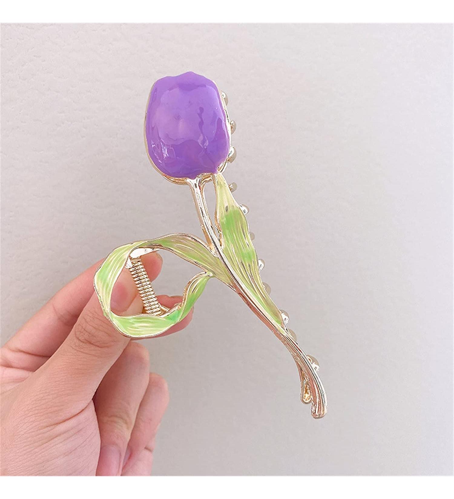 Hair Claw Clips Korean Women Hair Claw Gold Metal Hair Clips Flower Sweet Large Crab Shark Clip Barrette Hairpin Hair Accessories 4 (Color : 8) (Color : 3) (Color : 3 (Color : Gold) - Buy Online on GoSupps.com