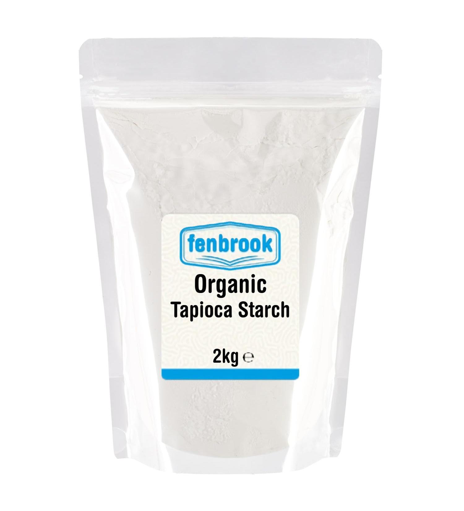 Organic Tapioca Starch 2kg | Certified Organic by Fenbrook Organic - Buy Online on GoSupps.com