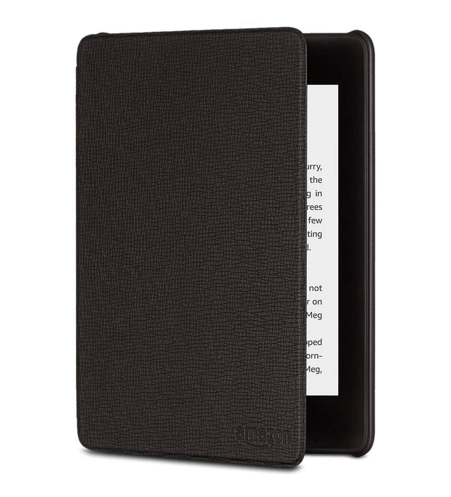 Kindle Paperwhite Leather Cover - 10th Gen (2018) - Black - Buy Online on GoSupps.com