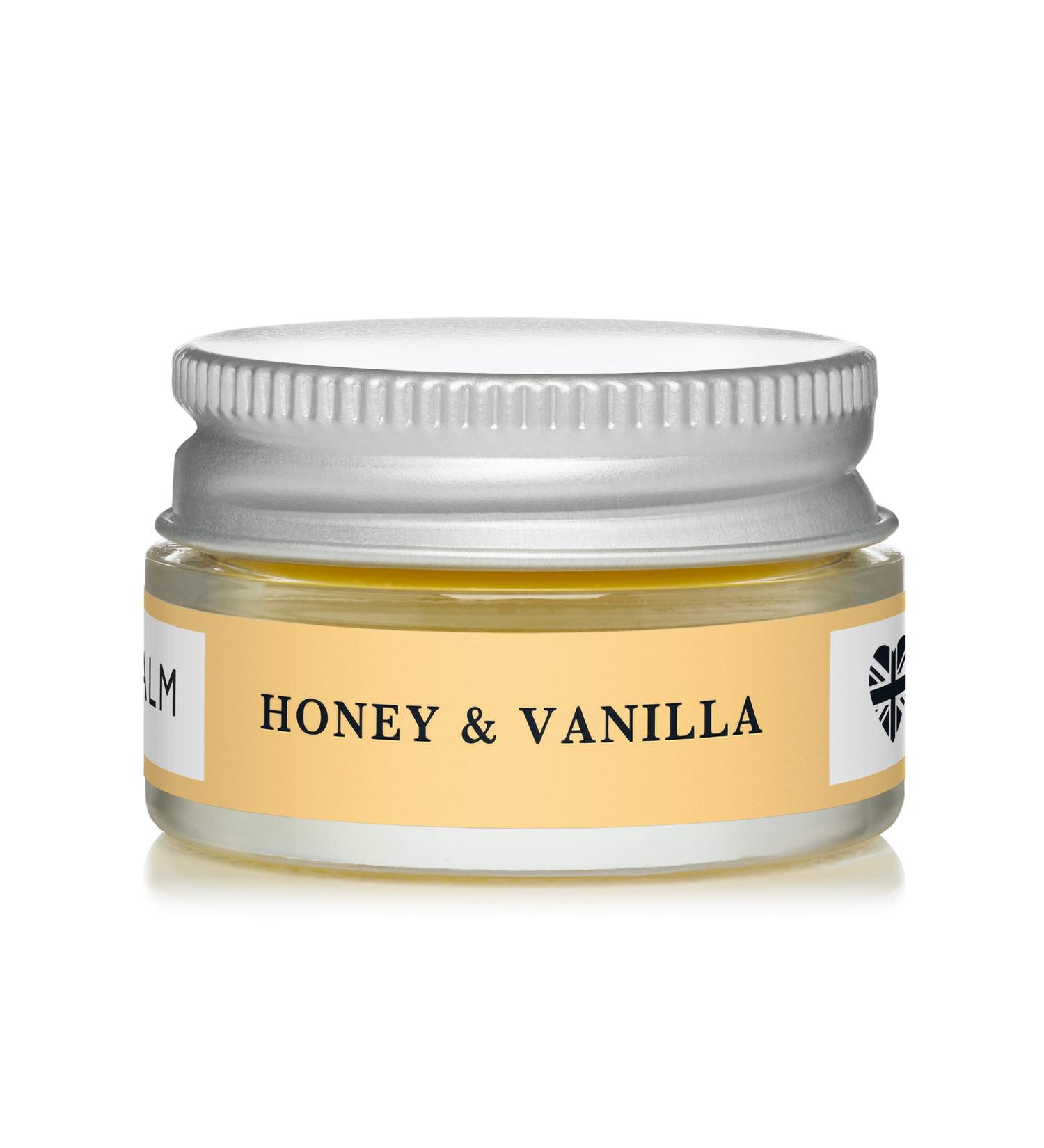 Bee Good 100% Natural Honey & Vanilla Moisturing Lip Balm with British Beeswax and Honey 1 Jar 10g - Buy Online on GoSupps.com