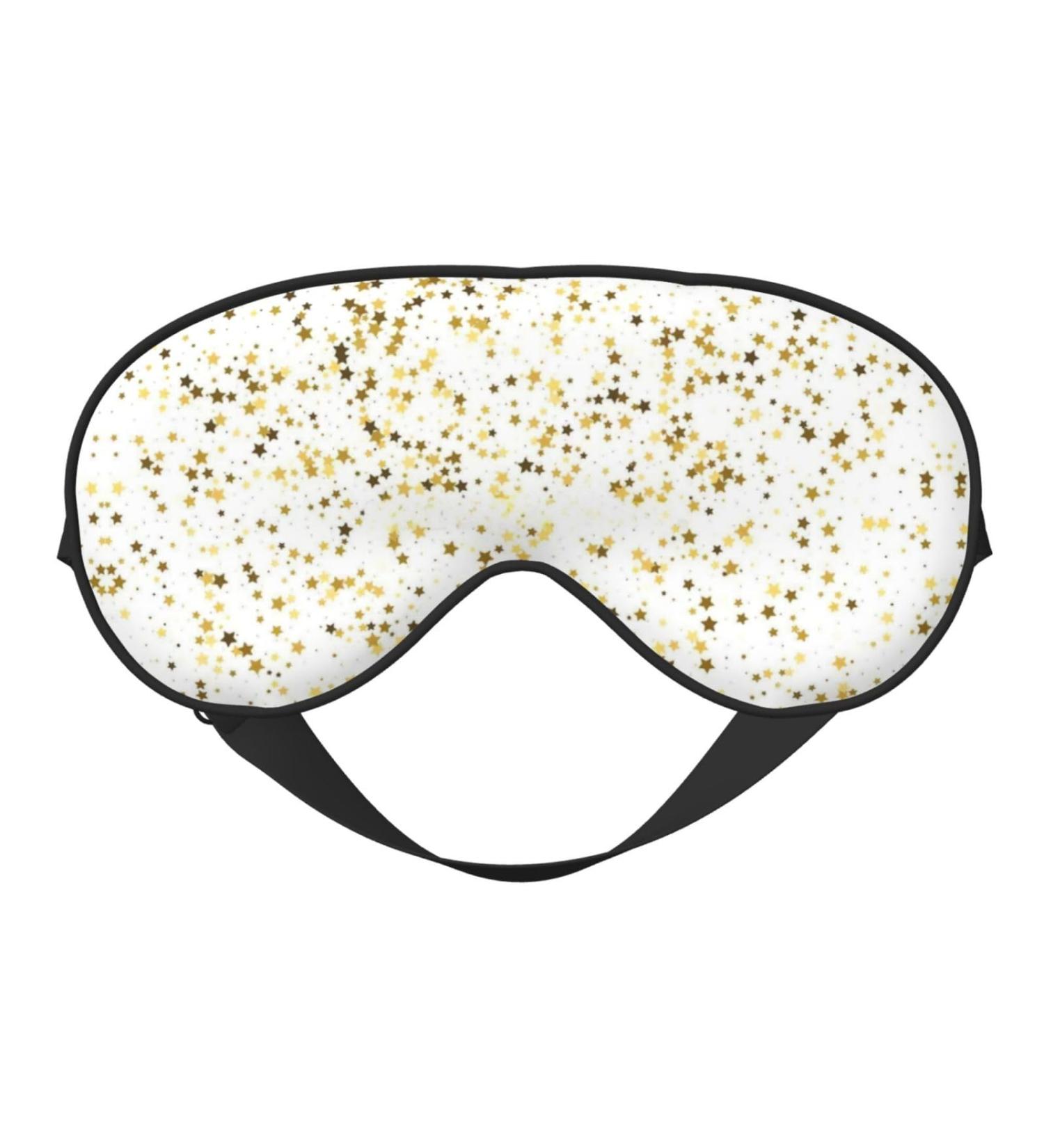 Buy SSIMOO Dreamy Stars & Spots Sleep Mask - Adjustable Breathable Fashionable Eye Mask for Comfortable Sleep - International Shipping Available - Buy Online on GoSupps.com