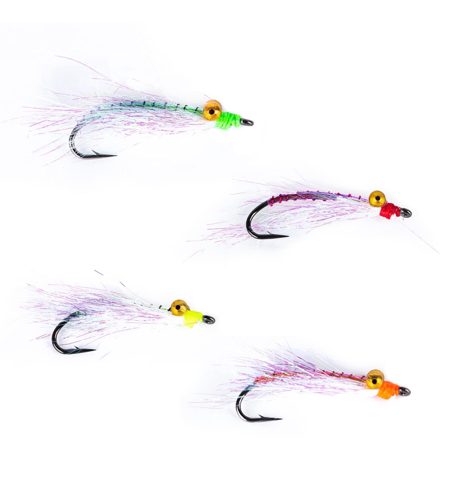 Goture Clouser Minnow Fly Fishing Range - Size 4#-14# - Perfect for Perch Trout & Panfish - International Shipping Available - Buy Online on GoSupps.com
