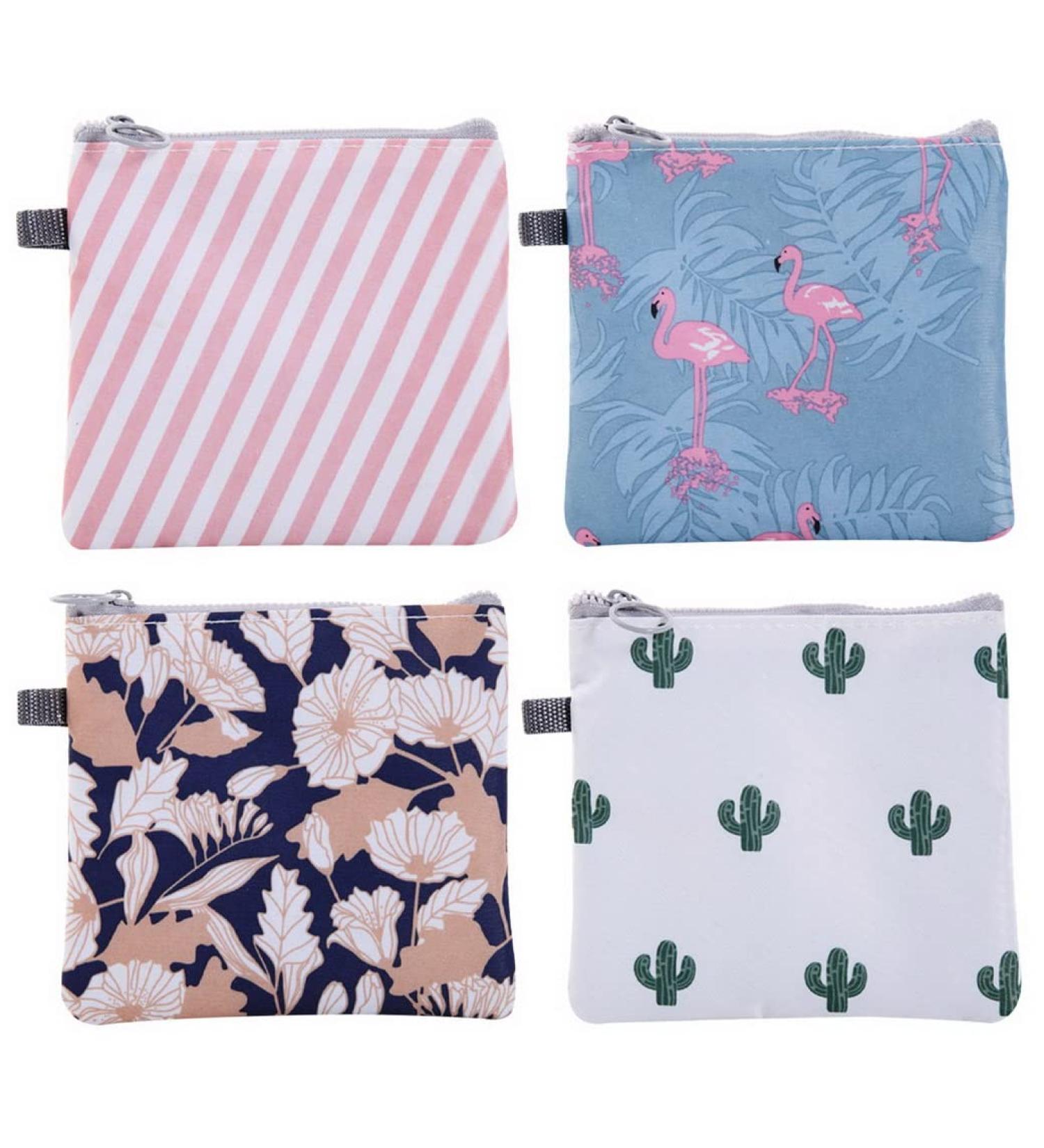 AOOPOO 4-Piece Waterproof Bandage Bag Set for Women | Travel-Friendly Sanitary Disposal Bags for Tampons & More - Buy Online on GoSupps.com