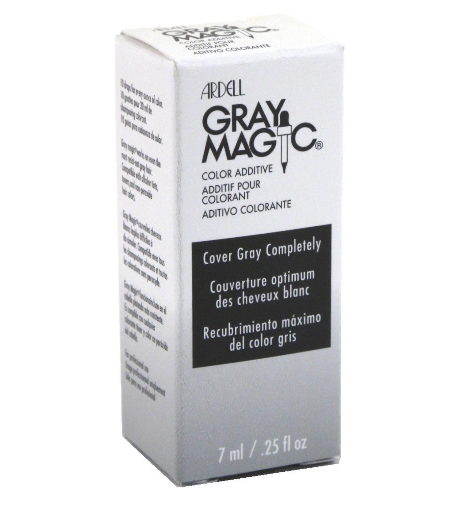 Ardell Gray Magic 0.25oz Bottle (2 Pack) - Instantly Covers Gray Hair - Long Lasting Results - Buy Online on GoSupps.com