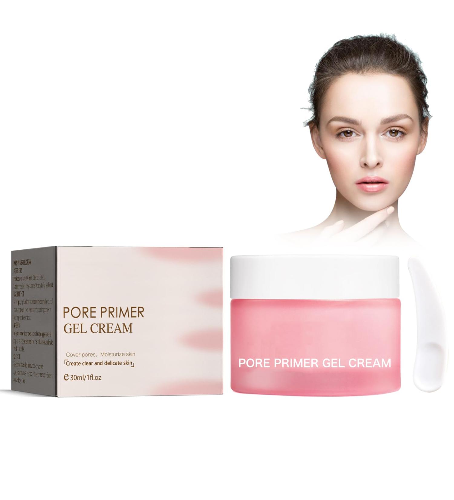 Shantou Yingji Pore Primer Gel Cream Pore Primer Cream Invisible Pore Face Primer Pore Base Gel Cream Pore Filler Gel Cream Smoothes the skin and facilitates makeup application - Buy Online on GoSupps.com