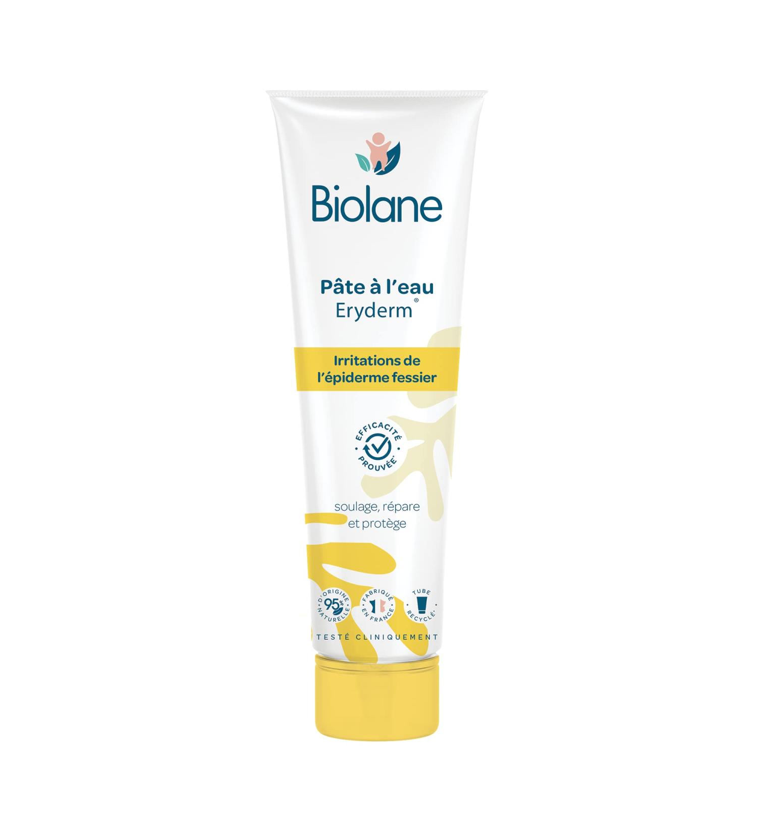 Biolane Eryderm Water Paste for Babies - 75ml Relief & Repair for Irritation & Redness - New Packaging - Made in France - Buy Online on GoSupps.com