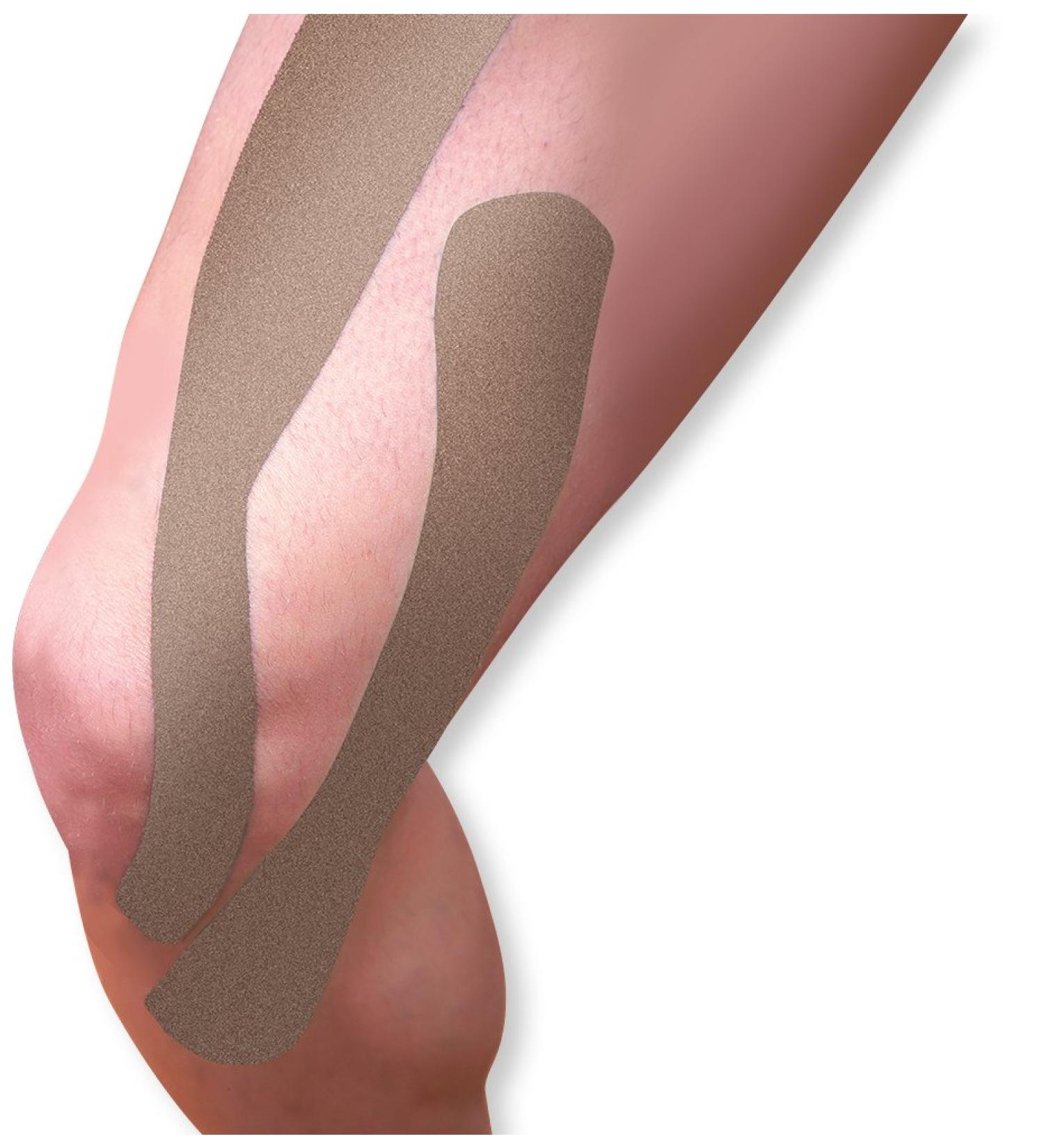 Kinesiology Tape Synthetic I Strips Beige
