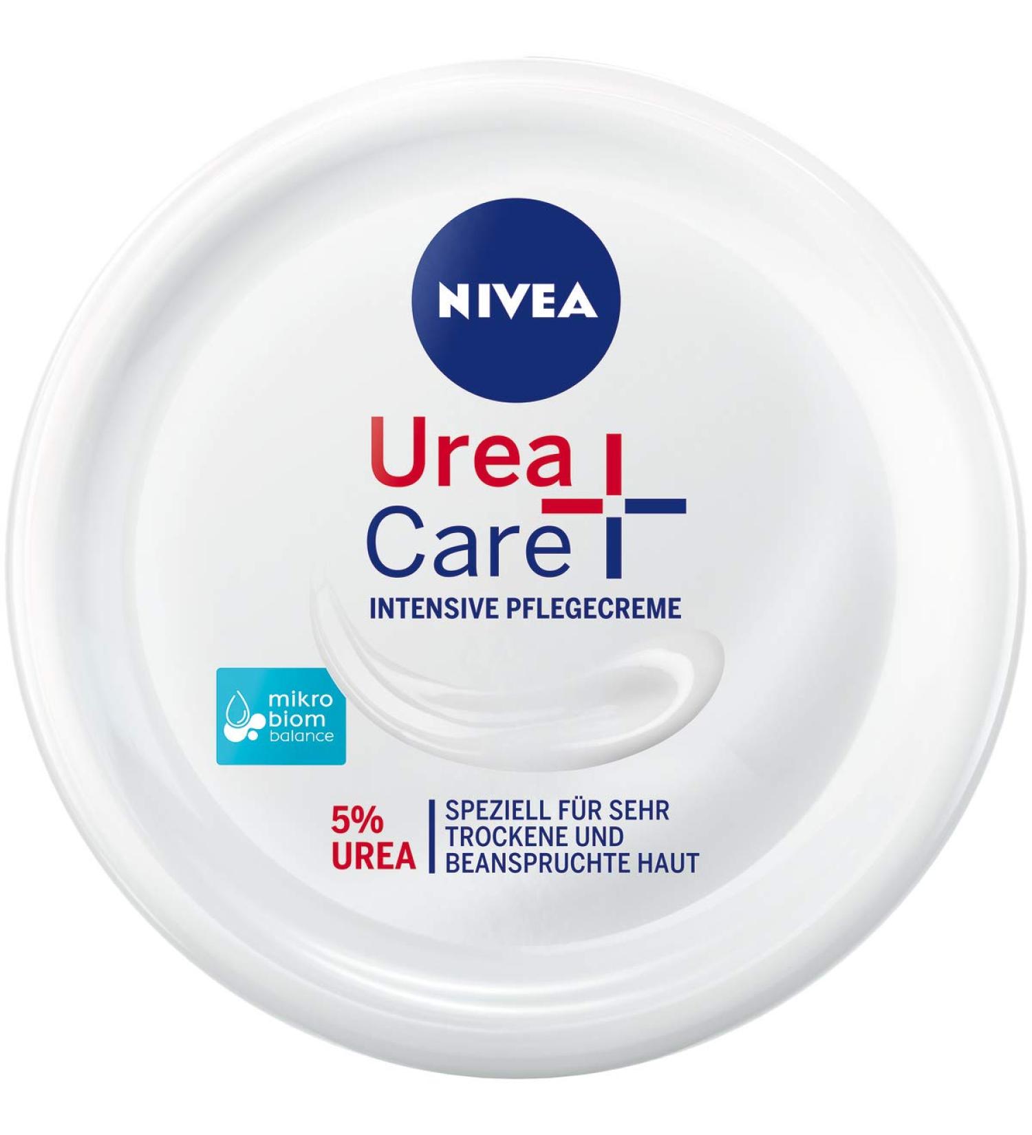 Nivea Urea + Care Intensive Moisture Cream 300ml - Soothes & Hydrates Dry Skin | Urea Cream for Stress Relief - Buy Online on GoSupps.com