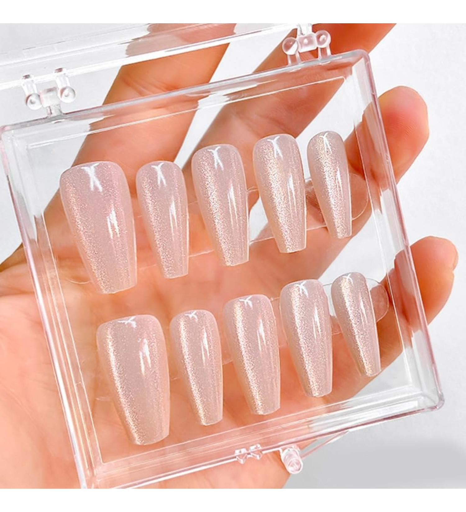 AJTUTUS Long Ballerinas False s Full Cover False s Press on s Short Square False Tips - Buy Online on GoSupps.com