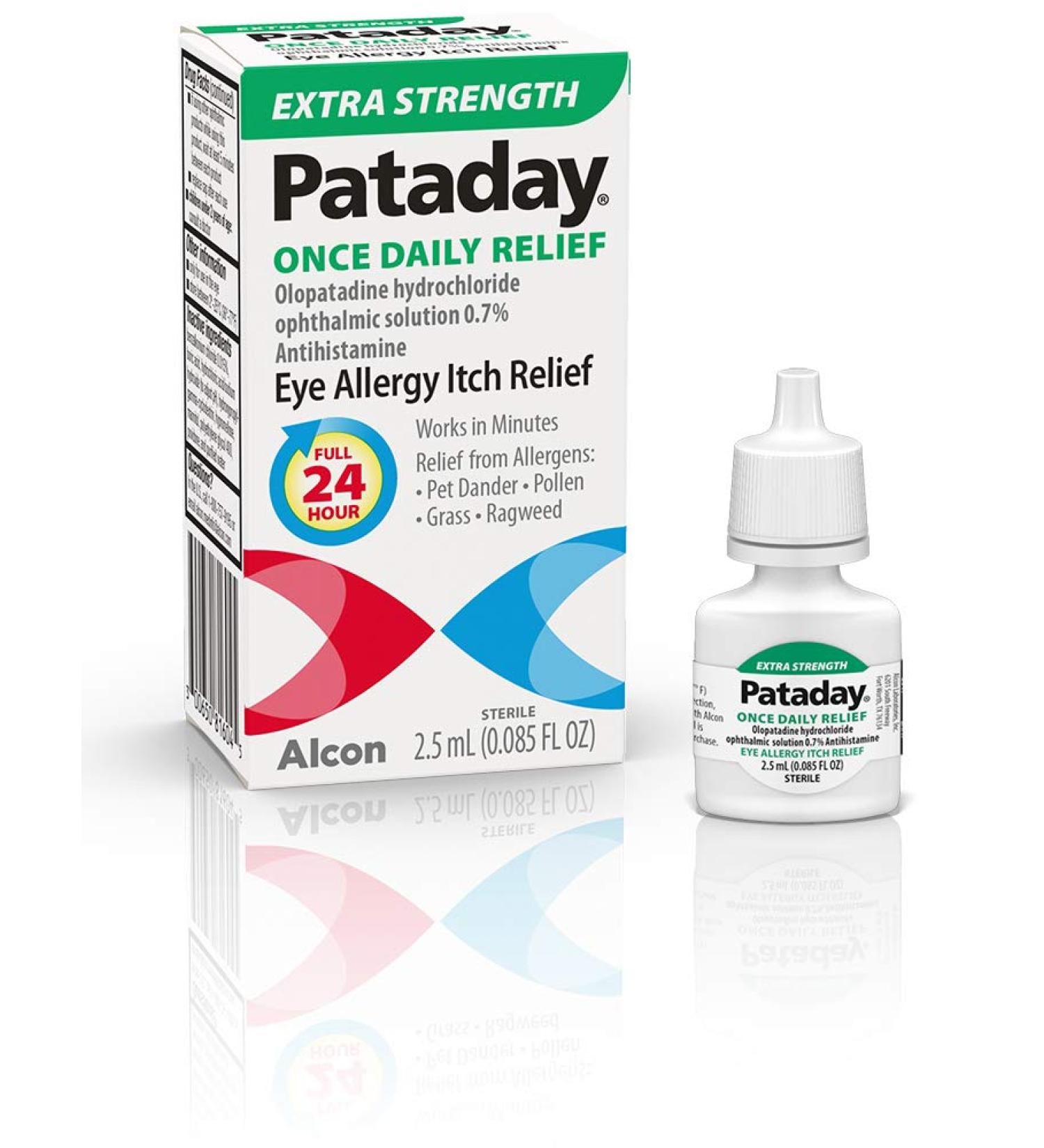Pataday Once Daily Relief Extra Strength Eye Drops (2.5ml) - 1 Count - Buy Online on GoSupps.com
