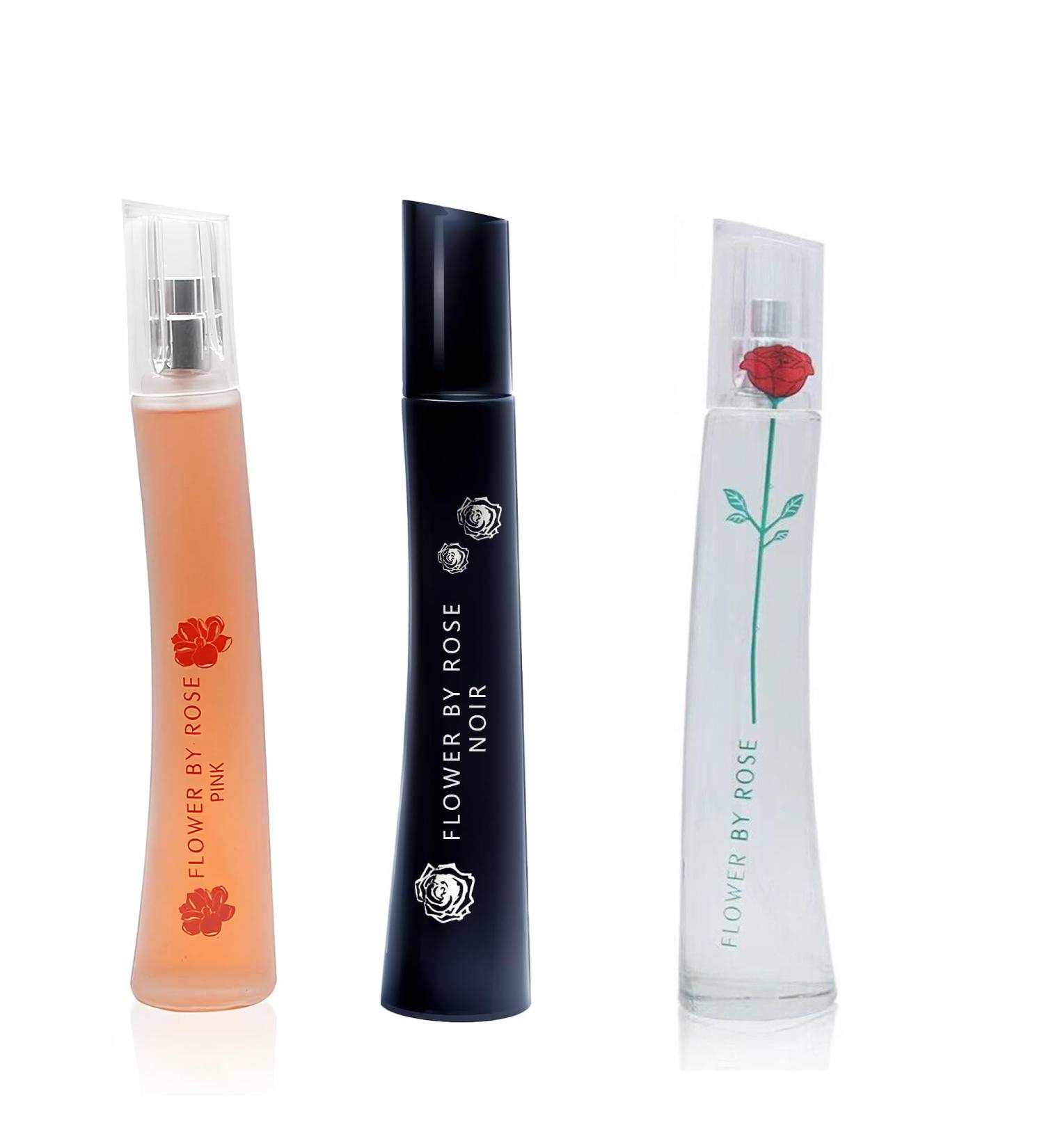 Flower By Rose Perfume for Women Eau De Parfum-Amber Floral Jasmine Bourbon Vanilla & Woods Oriental-Floral Fragrance with a Modern Twist Elegant 100ml Bottle with Box Package(3 PCS) Flower By Rose 3.4 Fl Oz (Pack of 3) - Buy Online on GoSupps.com