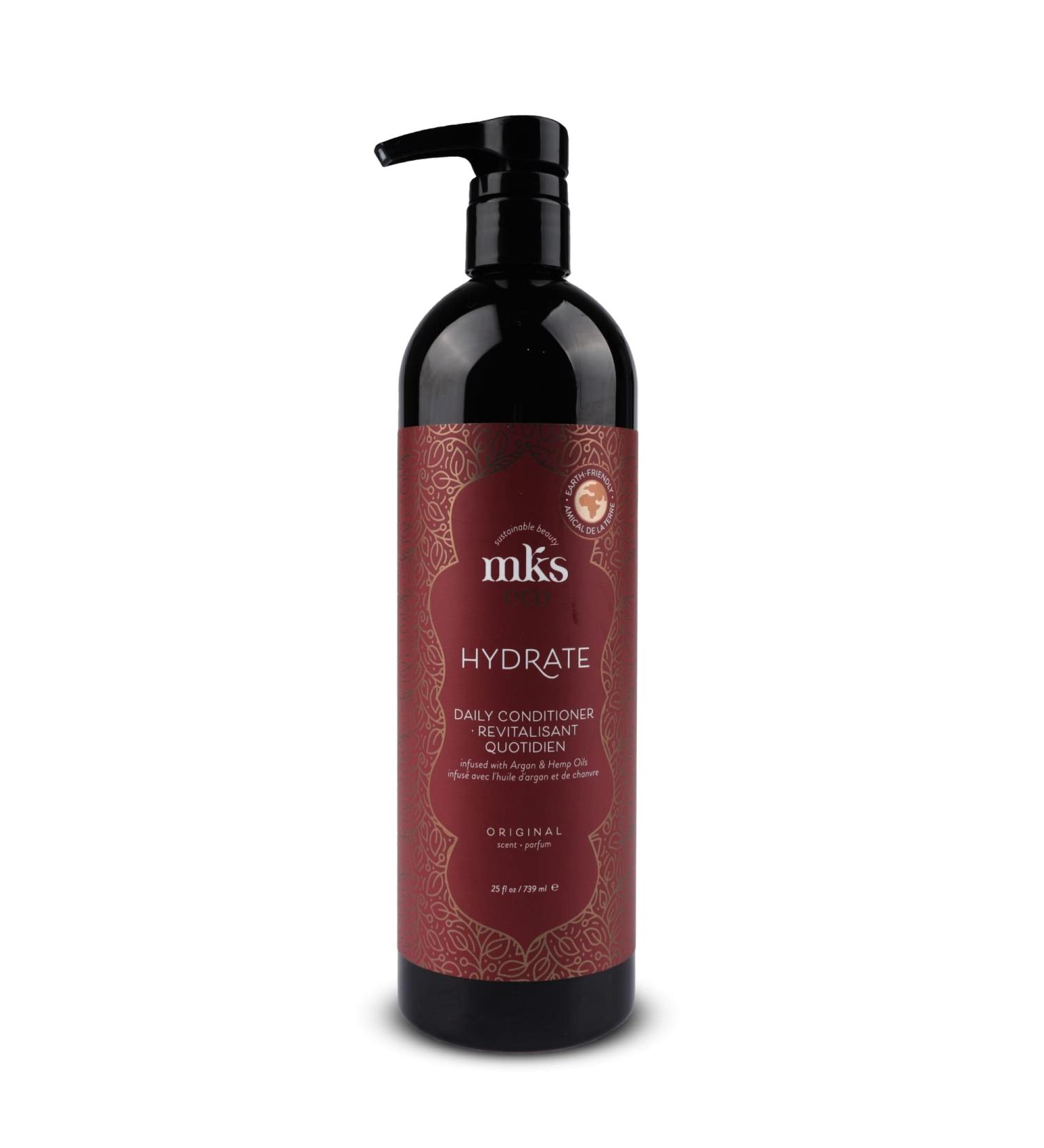 MKS Eco Hydrate Conditioner - 25 fl oz - Nourishing Hair Care with Moroccan Argan Oil & Hemp Seed Oil - Vegan & Cruelty Free - Buy Online on GoSupps.com