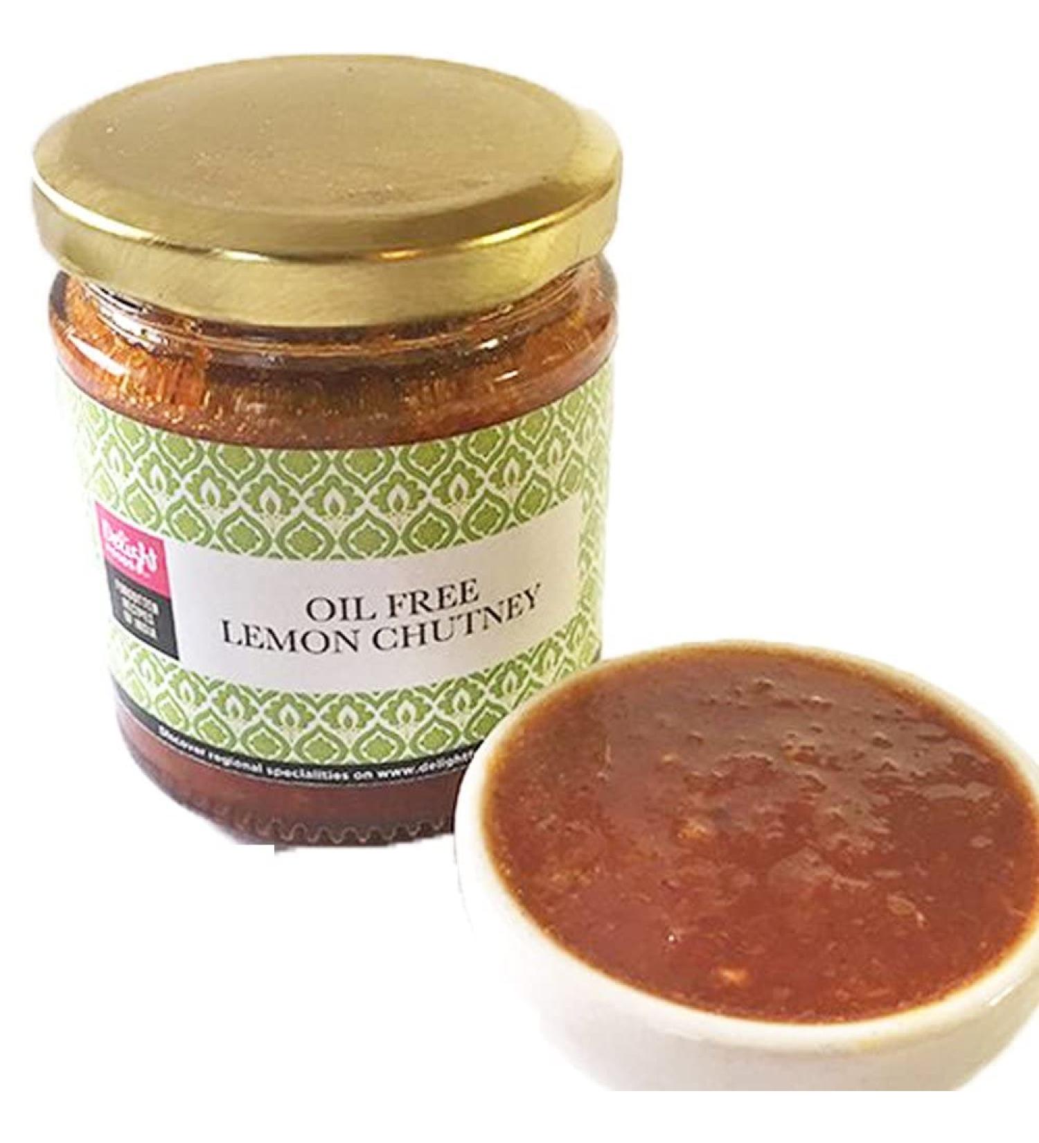 Green Velly Delight Foods Lemon Chutney Oil Free (200 Gm) - Achaar - Buy Online on GoSupps.com