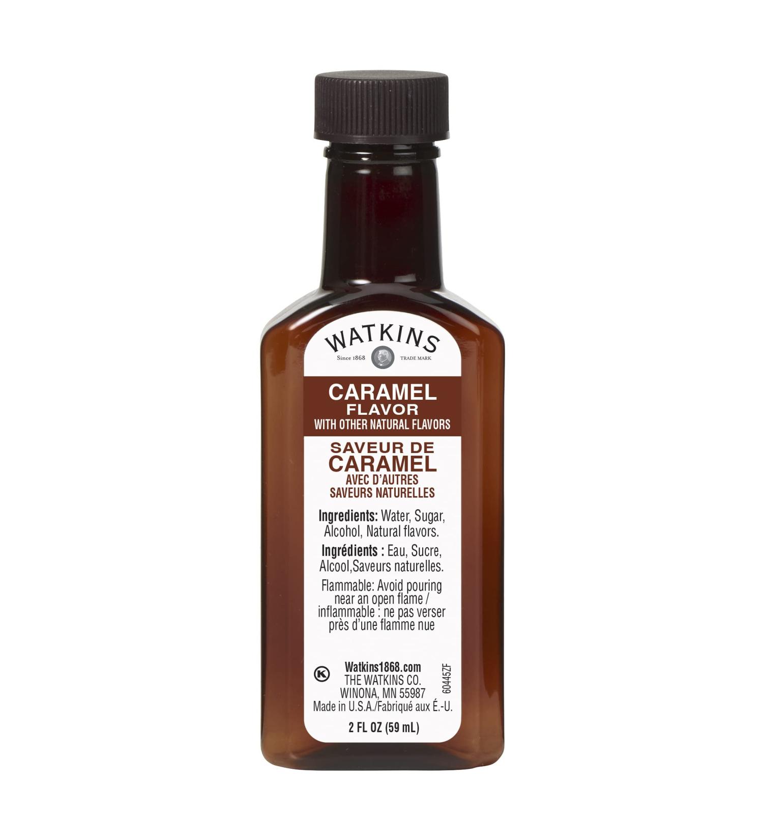 Watkins Caramel Flavor 2 fl oz - Natural Flavors - Pack of 1 - Buy Online on GoSupps.com