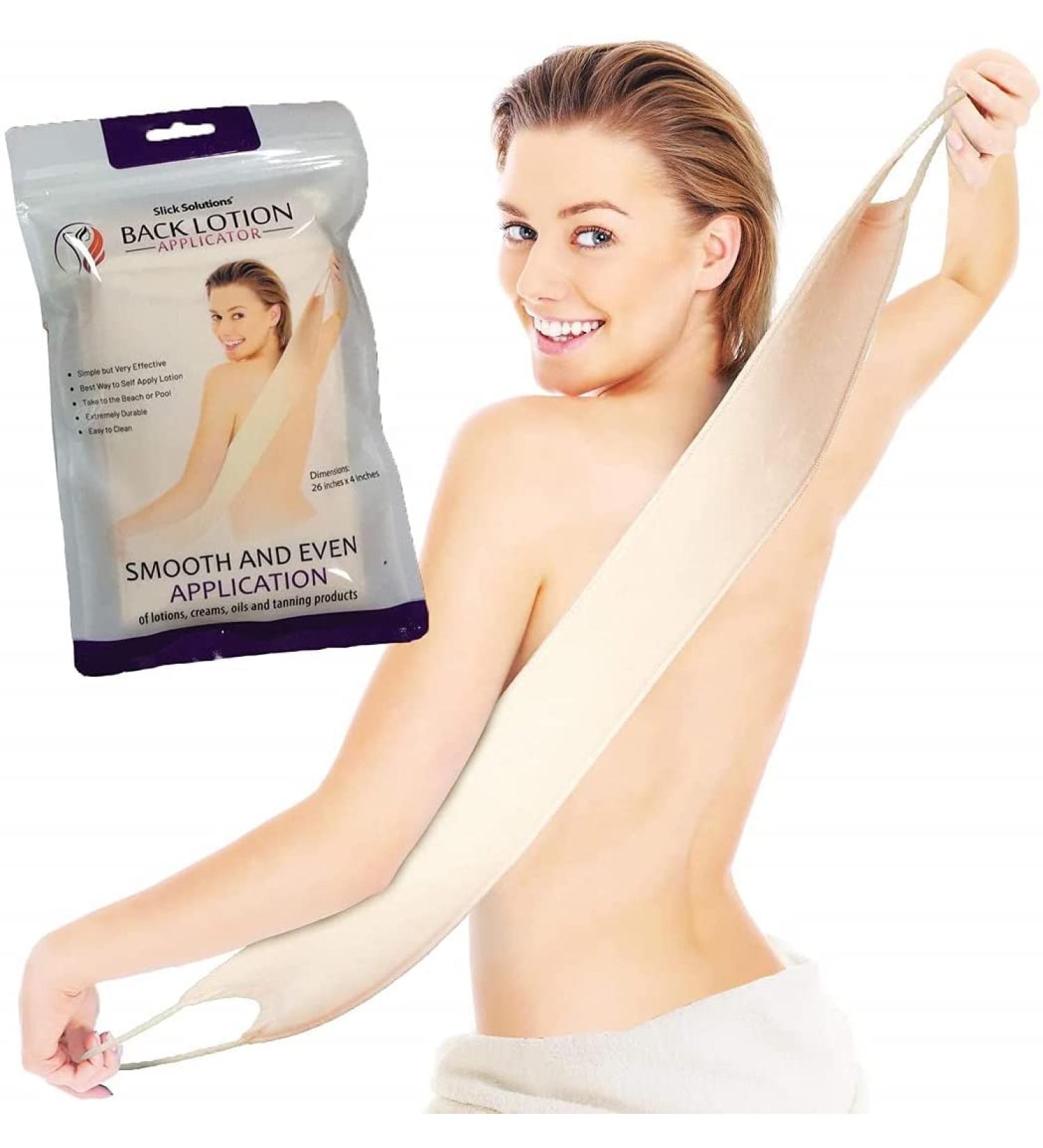 Slick Back Lotion Applicator - Easy and Even Application for Lotions, Creams, and Sunscreen - Buy Online on GoSupps.com