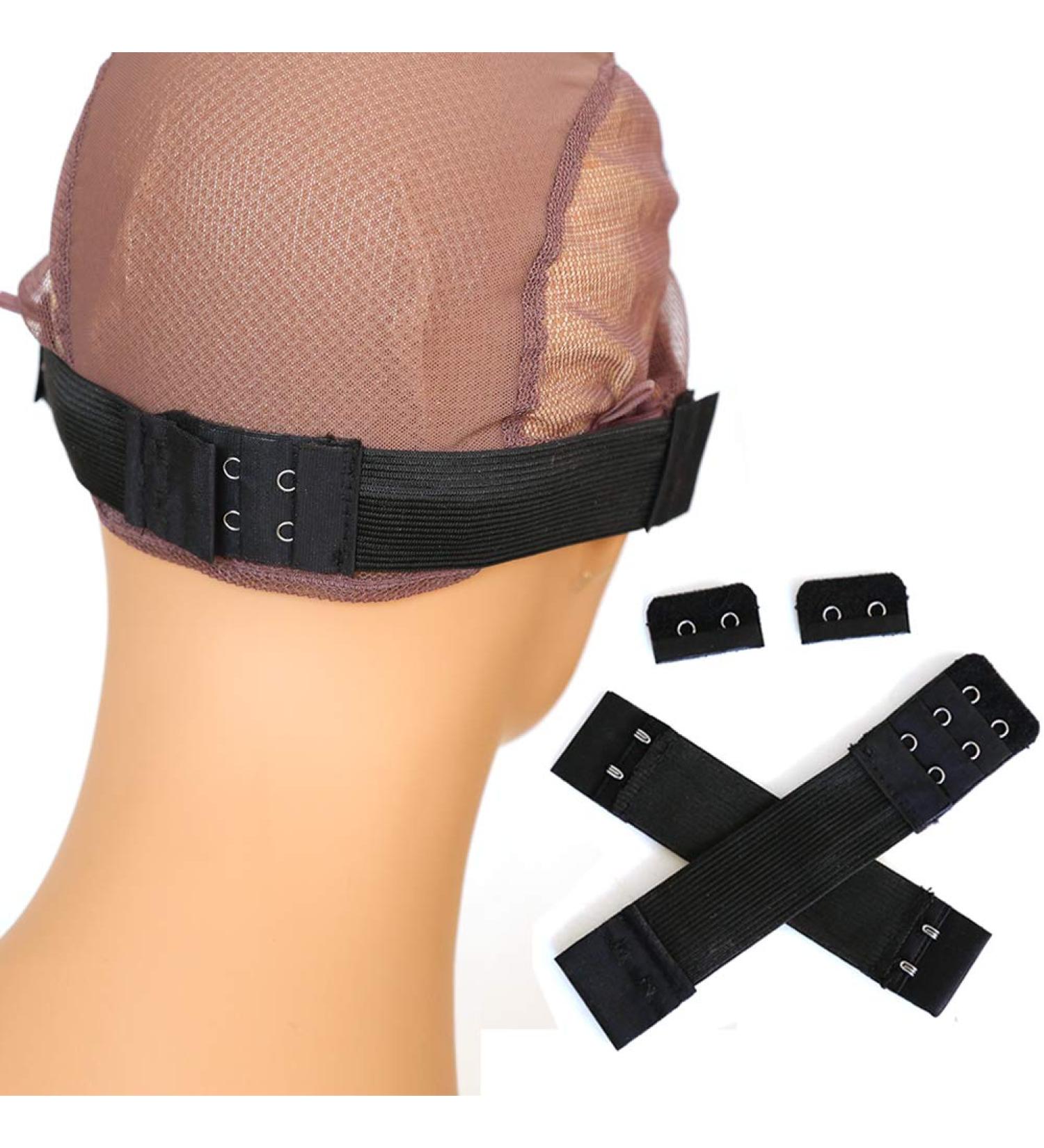 Adjustable Elastic Bands for Wigs - 5pcs Black Sewing Bands 1.2 x 9.5 - ZigZag Hair - Buy Online on GoSupps.com