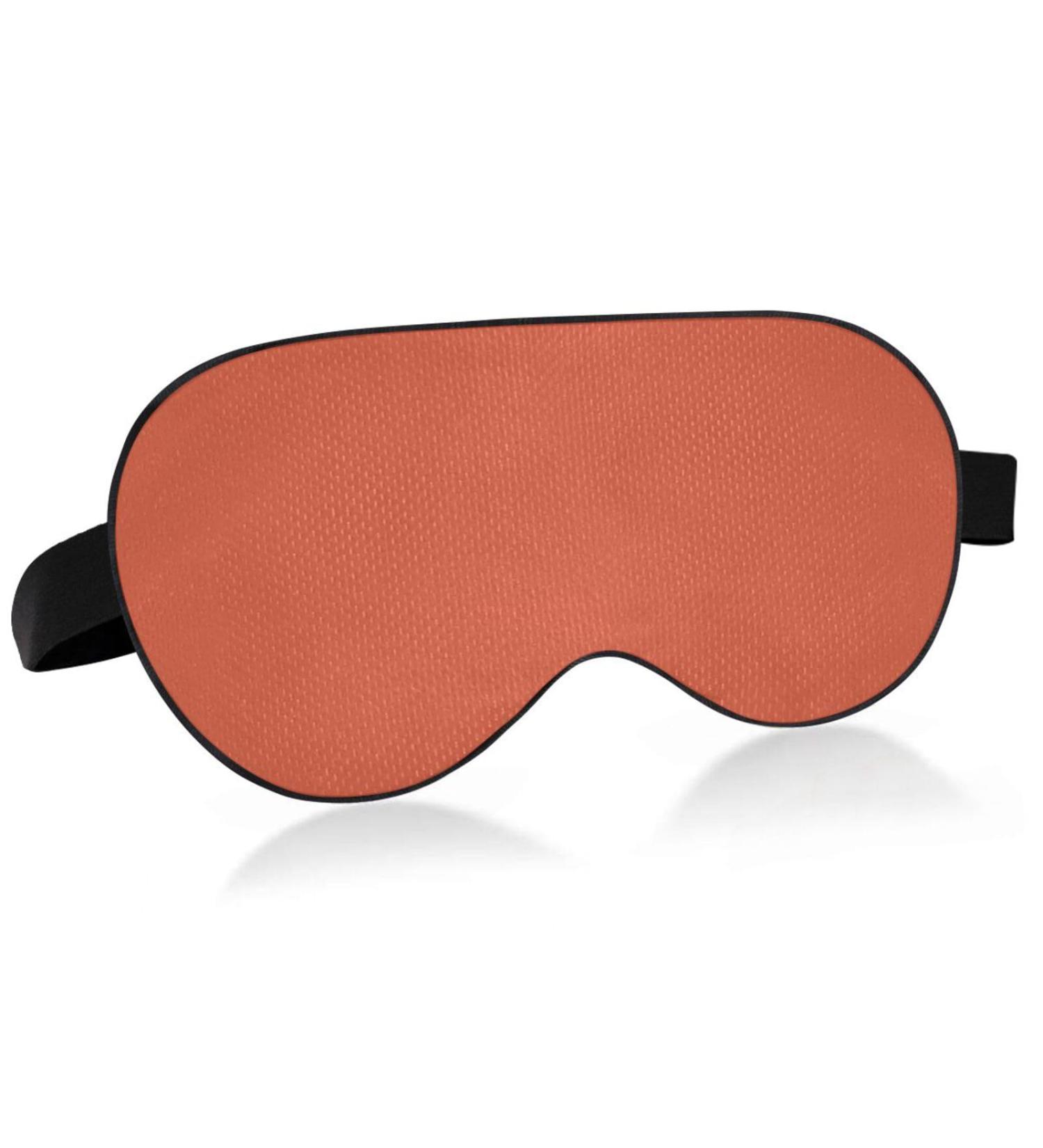 Haskirky Light Blocking Eye Mask Breathable and Adjustable Adult Men and Women Travel on Business Trips Yoga Meditation Light Smooth Comfortable Eye Mask Office Deep Sleep Goodies Pure Plain Brown - Buy Online on GoSupps.com