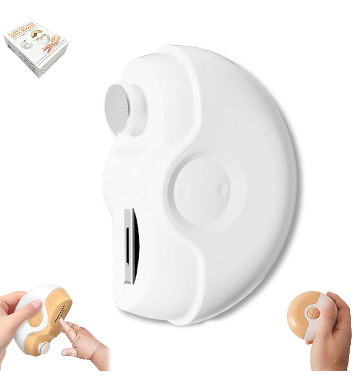 2 In 1 Electric Polishing Automatic Nail Clippers Electric Nail Clippers Electric Nail Trimmer Automatic Nail Clippers For Adults 2 Speed Adjustable Electric Nail Clipper (white) - Buy Online on GoSupps.com