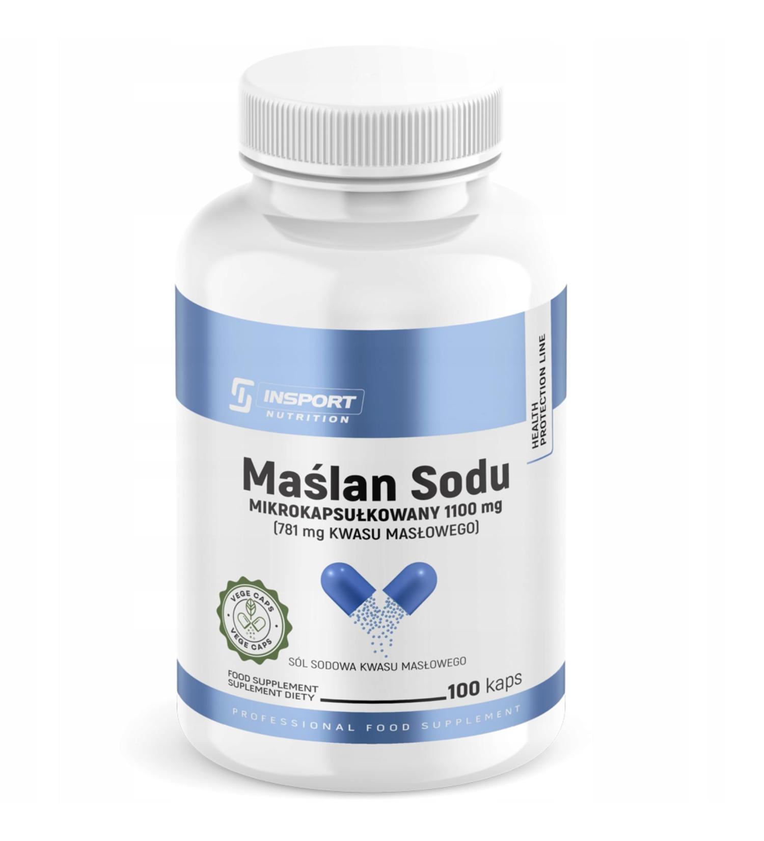 Butyrate de sodium microencapsul 1100 mg 100 g lules Soutien sant intestinale & flore Lib ration contr l e Insport Nutrition - Buy Online on GoSupps.com