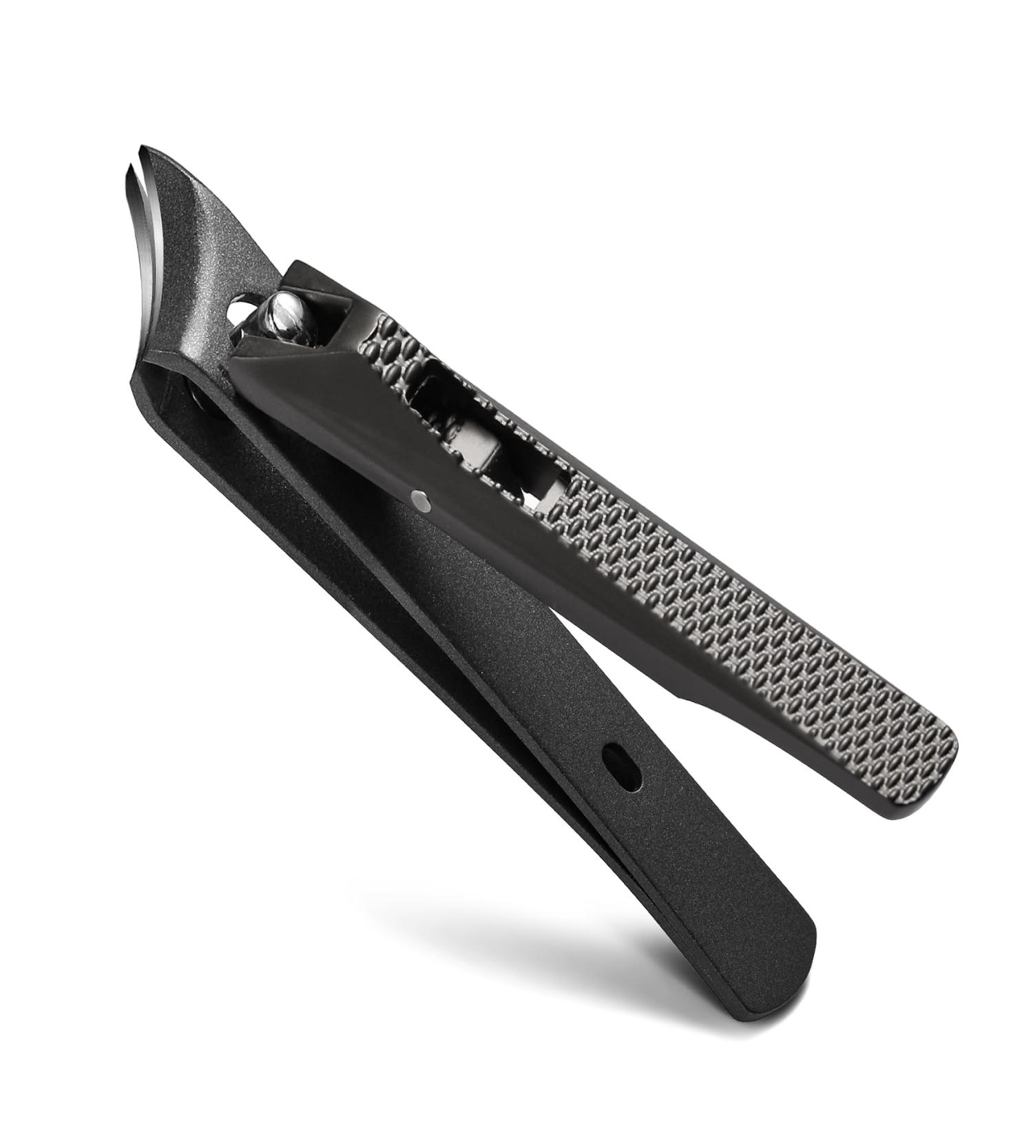 Fvion Precision Nail Clipper - Stainless Steel Foot Nail Pliers for Thick & Ingrown Toenails | Curved Blade Large Nail Cutter for Seniors - Buy Online on GoSupps.com