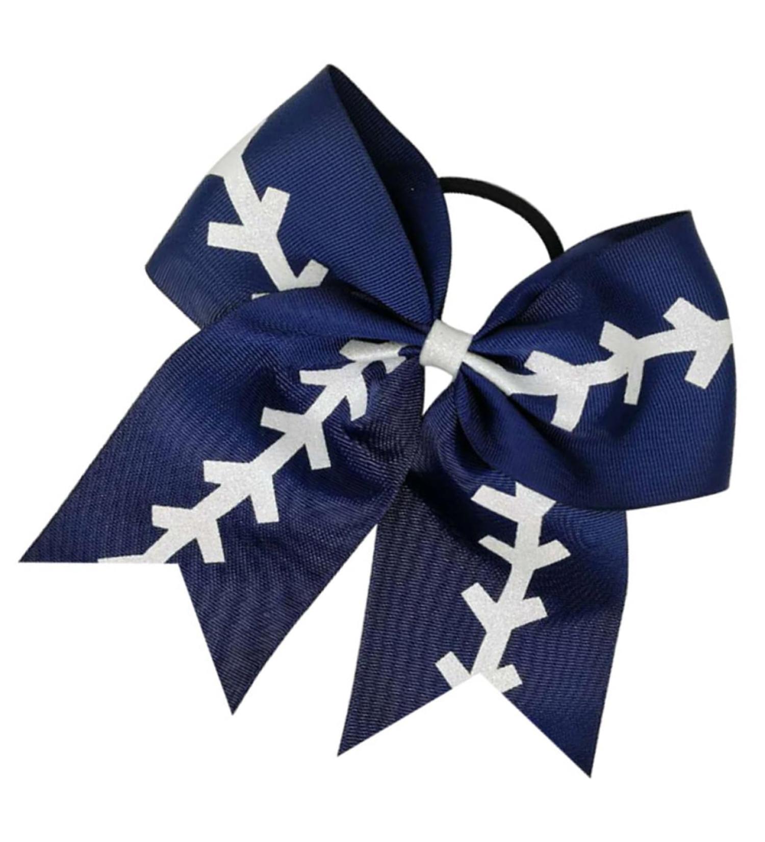 Beatifufu Kids Baseball Bows for Hair Kid Hair Ties Baseball for Kids Hair Clips for Kids Hair Ties for Kids Hair Accessories for Kids Cheerleader Bows Hair Bands Ribbon Woman Girl Ponytail - Buy Online on GoSupps.com