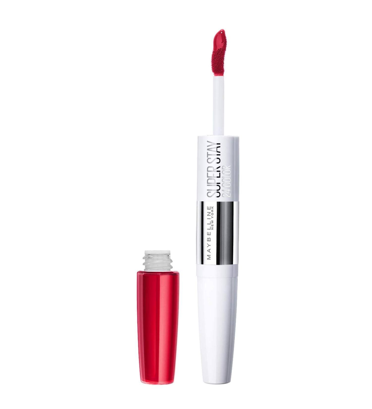 Maybelline New York Super Stay 24h Liquid Lipstick No. 553 Steady Read-Y - Long-Lasting International Shipping Available - Buy Online on GoSupps.com