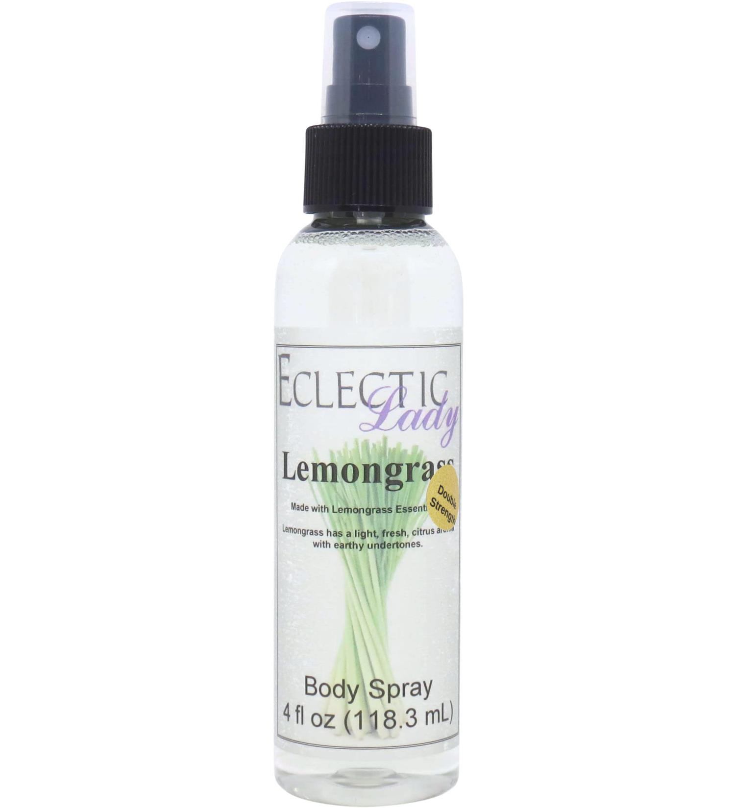 Lemongrass Essential Oil Body Spray (Double Strength) 4 ounces Body Mist for Women with Clean Light & Gentle Fragrance Long Lasting Perfume with Comforting Scent for Men & Women Cologne with 4 Fluid Ounces (Double Strength) - Buy Online on GoSupps.com