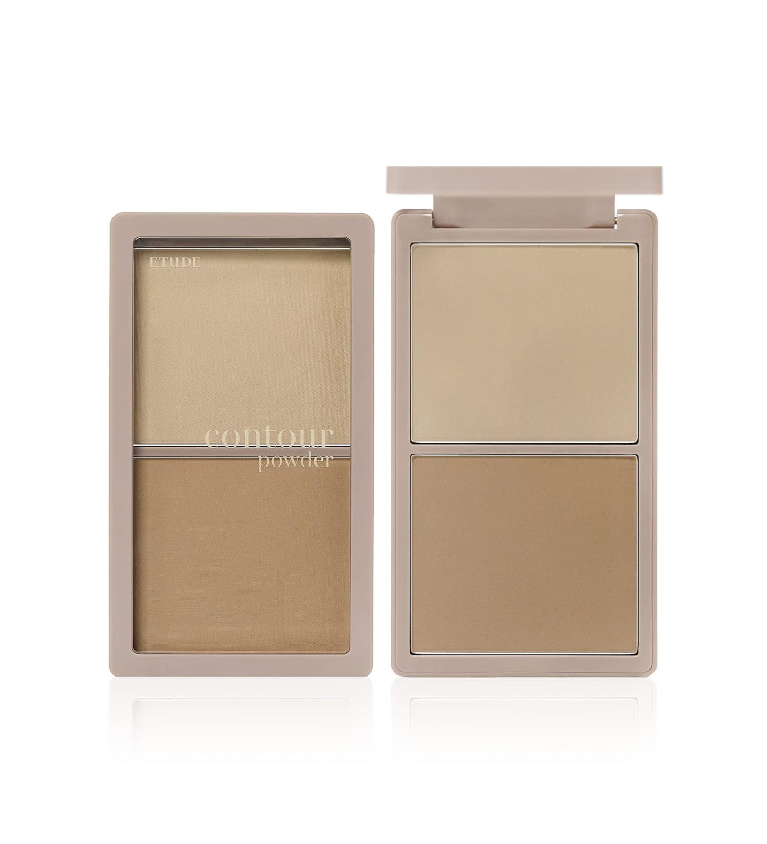 ETUDE Contour Powder 02 Inventor | Bronzer and Contour Palette for Effortless Face Definition | Smooth Velvety Texture | Natural Look - Buy Online on GoSupps.com