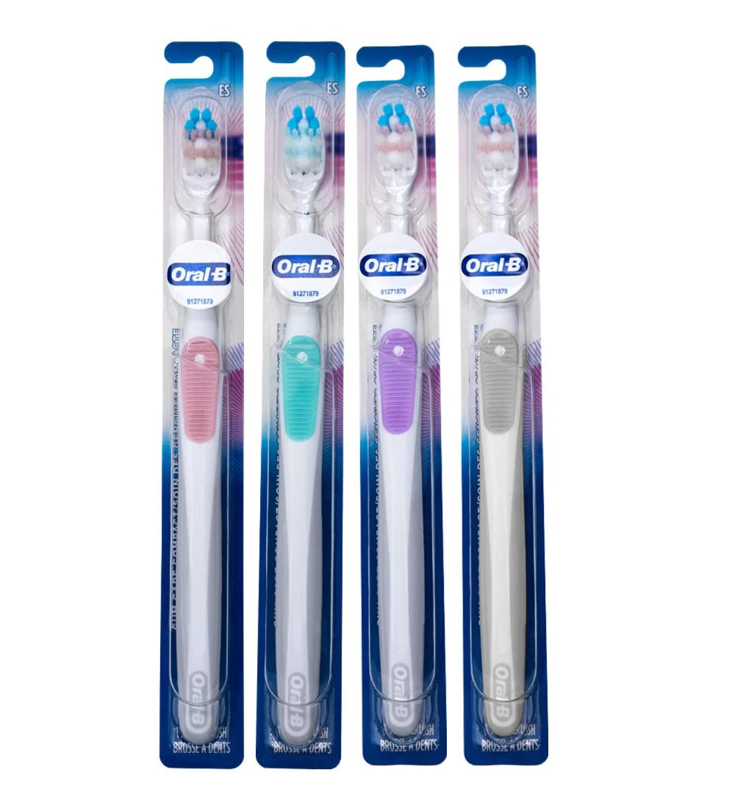Oral-B Gum Care Extra Soft Toothbrush for Sensitive Teeth and Gums - Pack of 4 - Buy Online on GoSupps.com