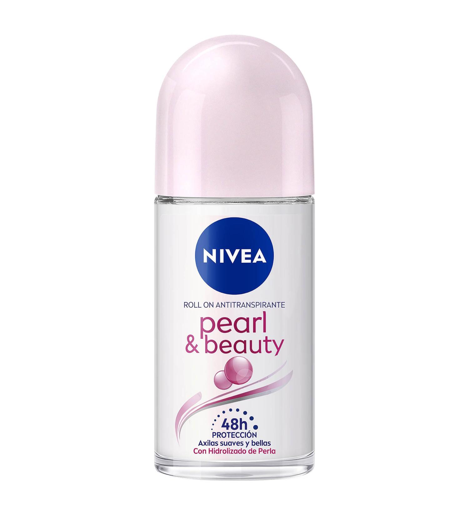 Nivea Pearl & Beauty Anti-Perspirant Roll-On 50 ml / 1.7 fl oz Fresh 1.69 Fl Oz (Pack of 1) - Buy Online on GoSupps.com