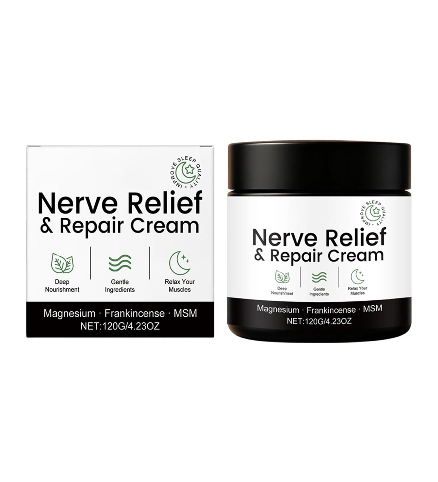 Neuropathy Relief Cream - 120g Natural Moisturizing Extra Strength Hand Lotion and Foot Cream with Soothing Formula for Neuropathy Supporting Joint Muscle Neck Hand Foot Daily Care Travel Home - Buy Online on GoSupps.com