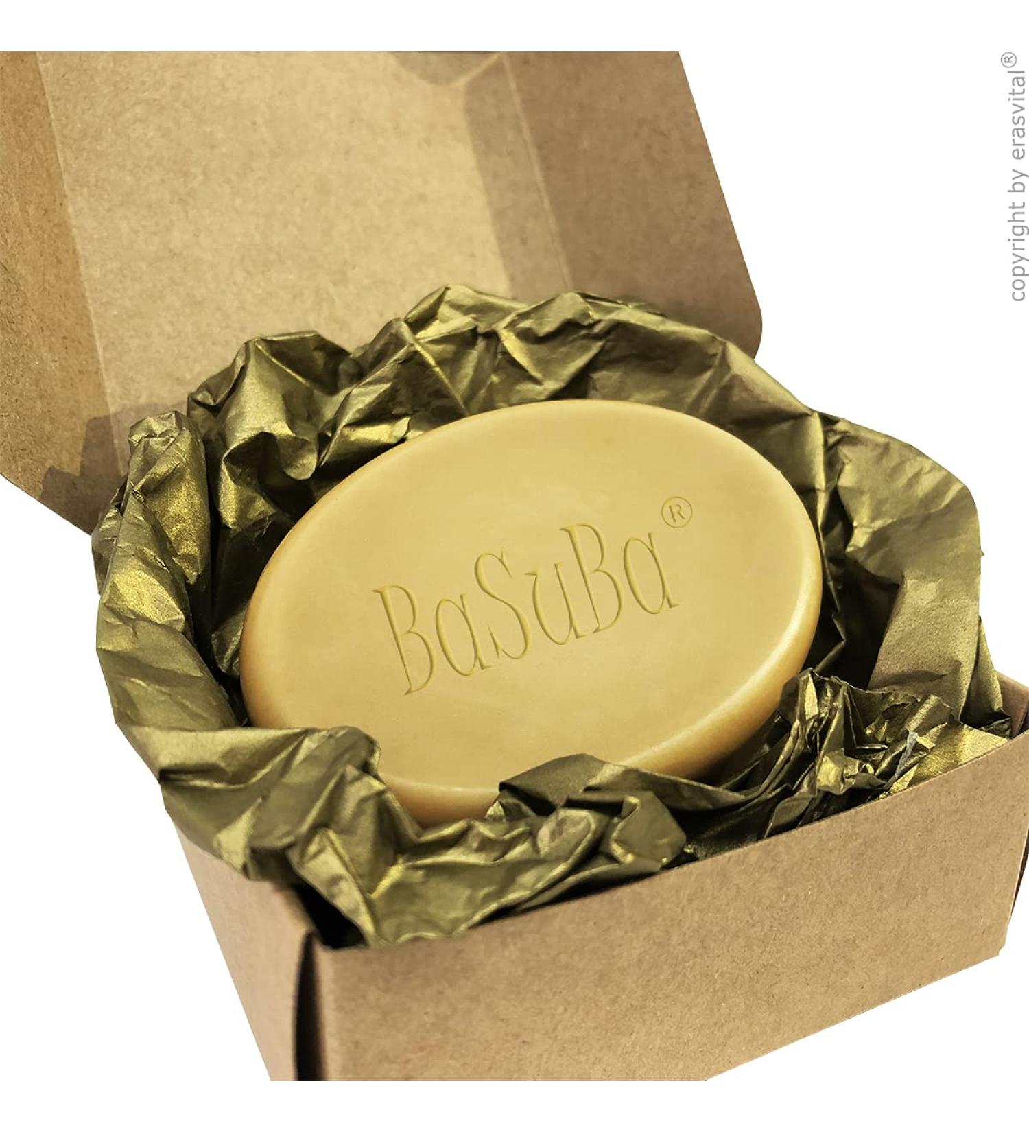 BaSuBa Beer Soap - 70g Vegan Hand-Made Shampoo Soap | Natural Odourless High Quality - Buy Online on GoSupps.com