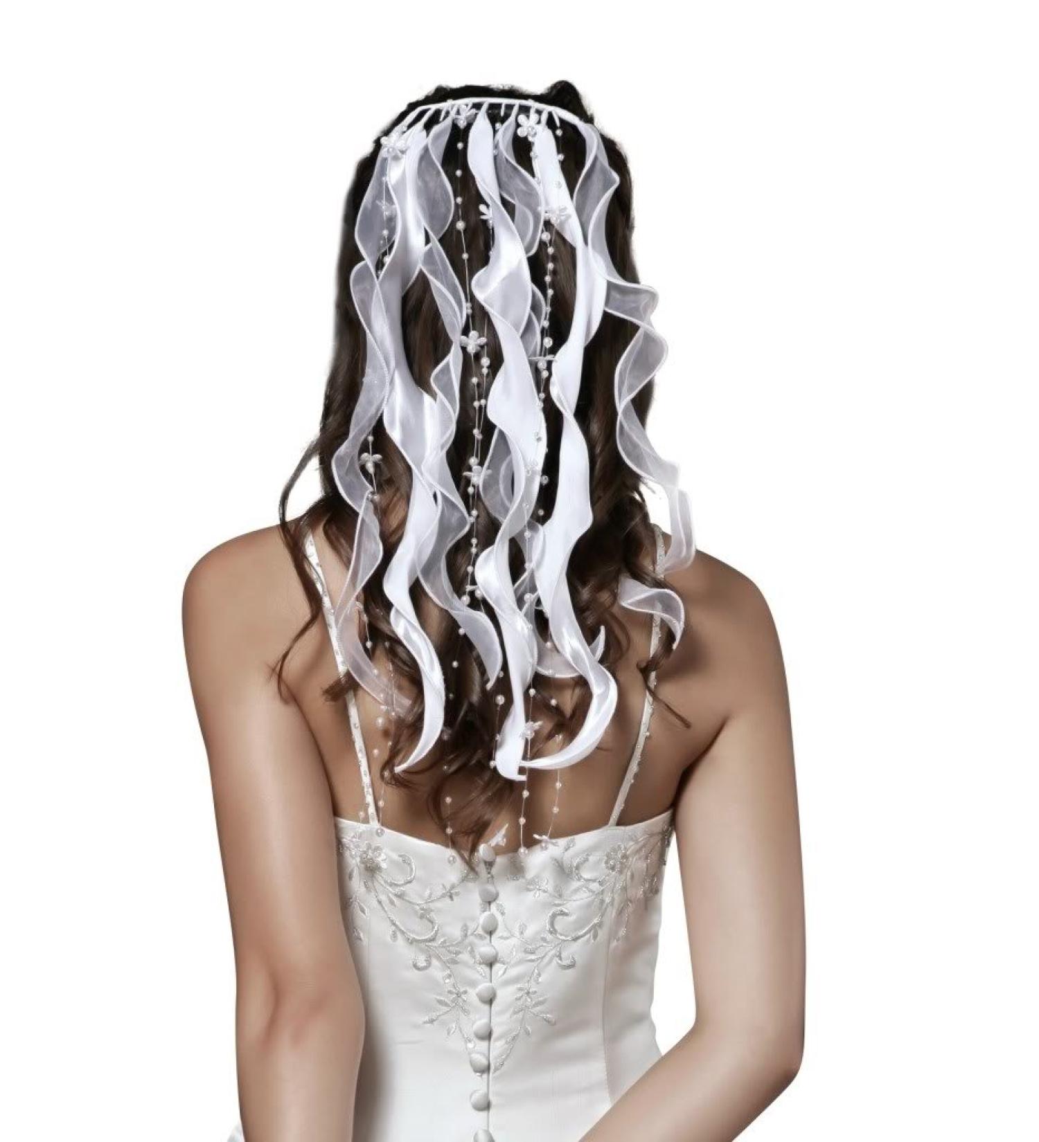 Hochzeits-Shop Hamburg | HBH Hamburger Brautmoden Ivory Hairbands F363 - One Size - Buy Online on GoSupps.com