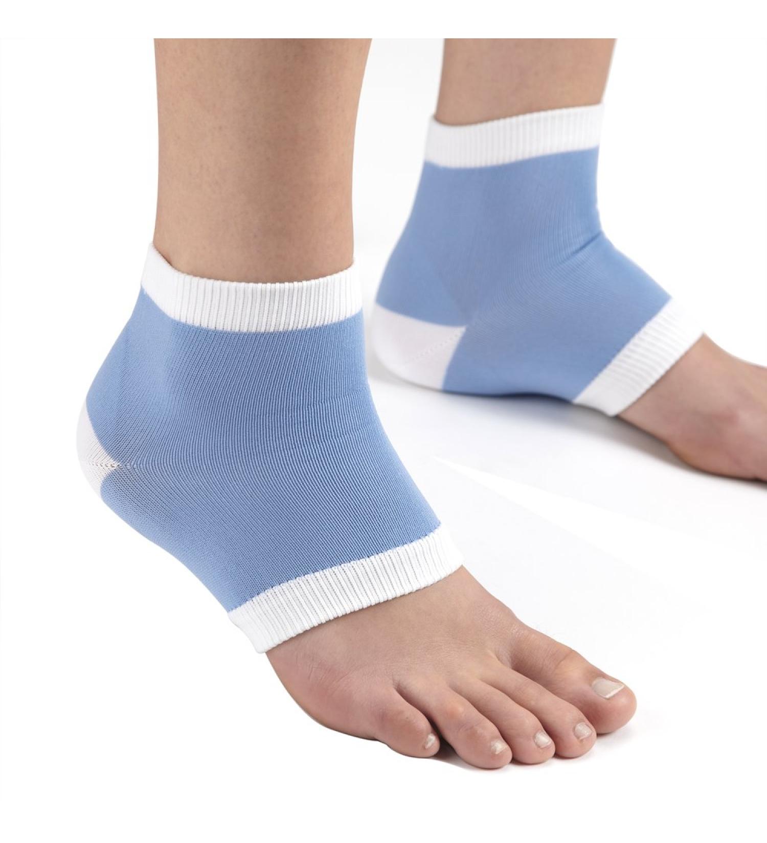 Pro11 Universal heel protection socks with gel - relieves pain through less friction on the heel