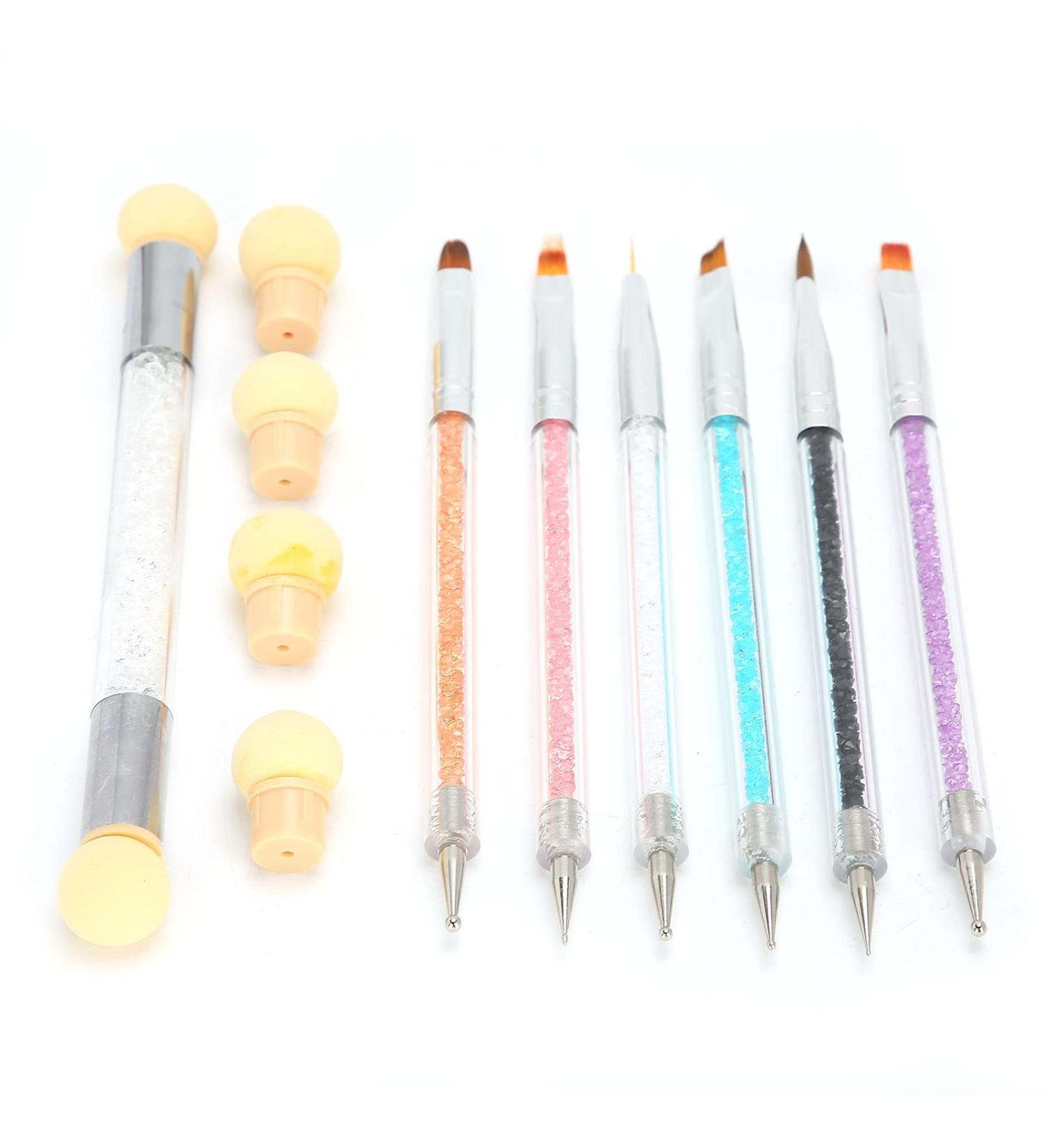 Nail Art Tools Ergonomic Nail Art Pen Acrylic Delicate Deformable for Nail Salon for Woman - Buy Online on GoSupps.com