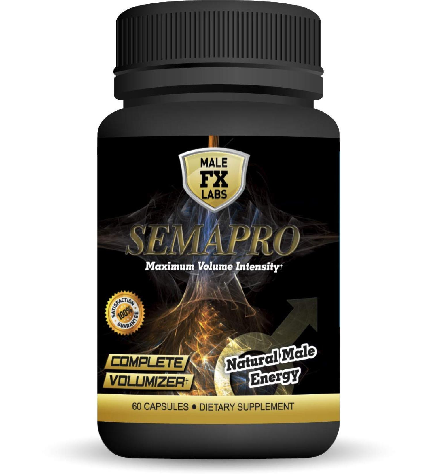 Semapro Extreme Volumizer & Energy Formula - Natural Endurance, Stamina & Strength - 60 Veggie Caps - Buy Online on GoSupps.com