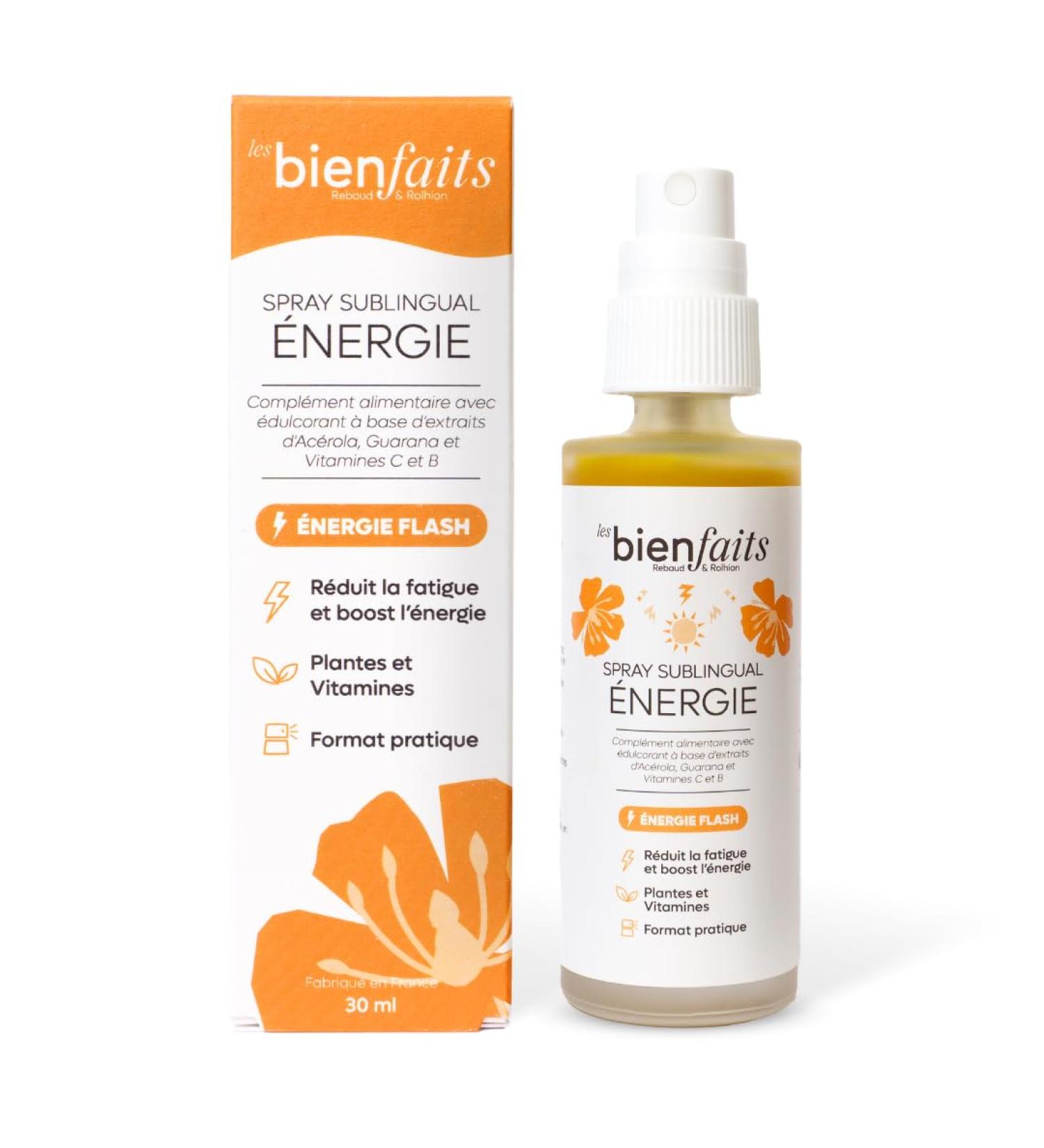 SPRAY ENERGIE | Action rapide | Effet coup de fouet | Boost le Tonus | R duit la Fatigue | Gout Agrumes | Vitamine C Ac rola Guarana | Sans sucre ajout & sans alcool | 40 jours 1 - Buy Online on GoSupps.com