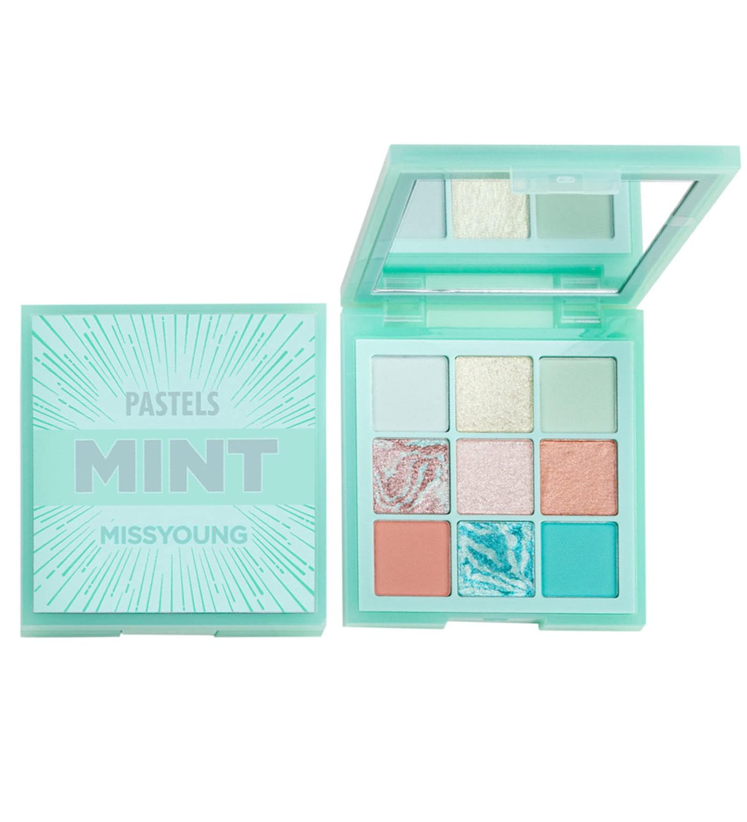  TianWlio Long-lasting multicolor eyeshadow palette 9 colors long-lasting purple eyeshadow multicolor eyeshadow palette with glitter and sparkles - Buy Online on GoSupps.com