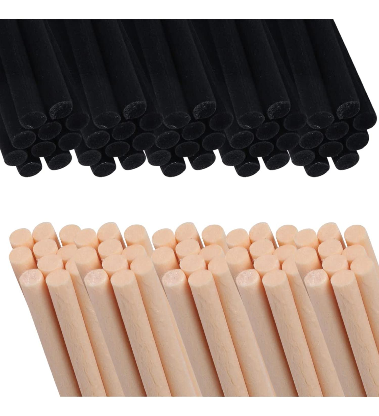 Plabbdpl 100-Pack Reed Diffuser Sticks | 20cm Aroma Diffuser Replacement Sticks for Home & Office Essential Oils - Buy Online on GoSupps.com