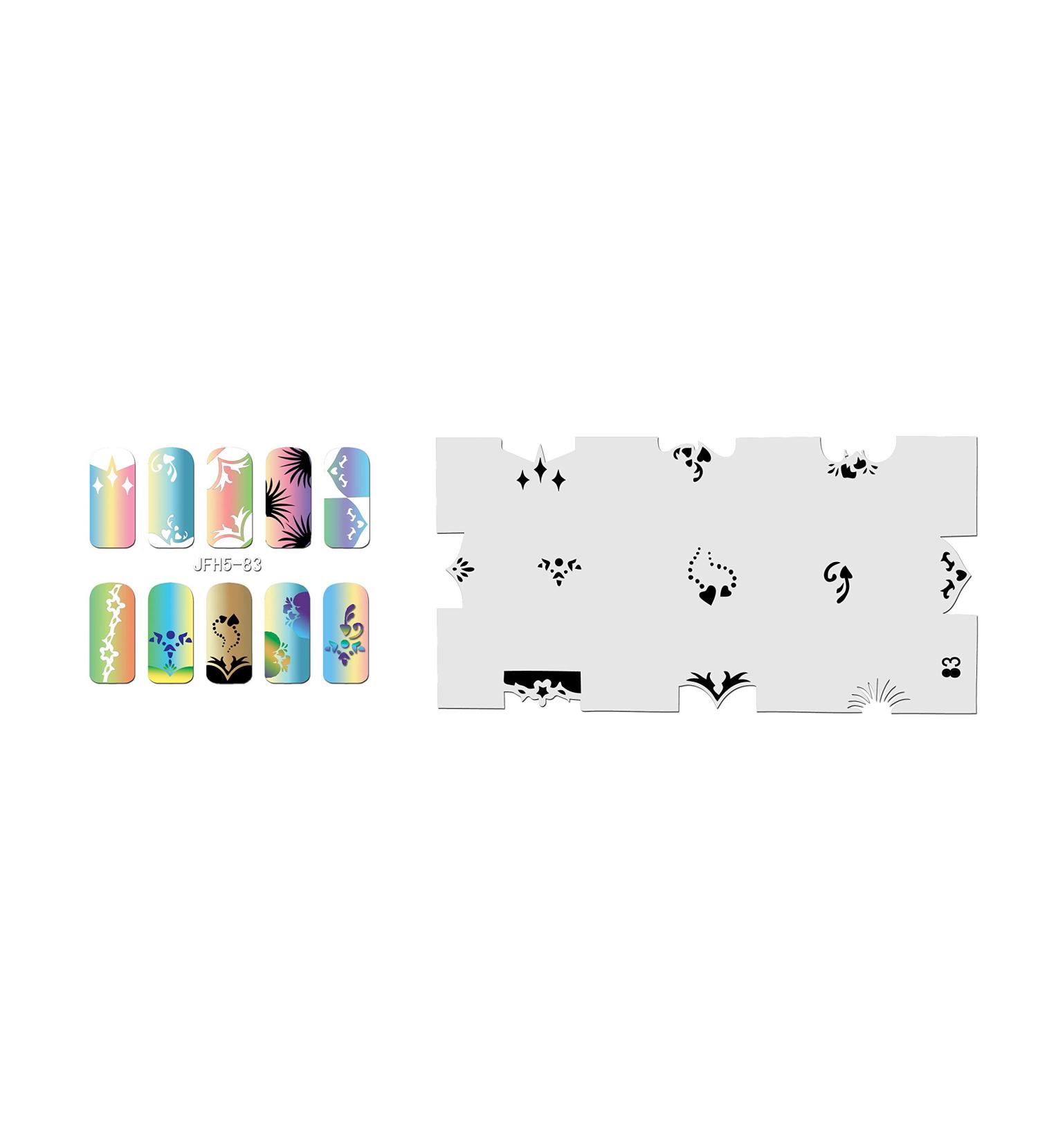 Fingernail stencil (airbrush nail art) Fengda JFH05-083