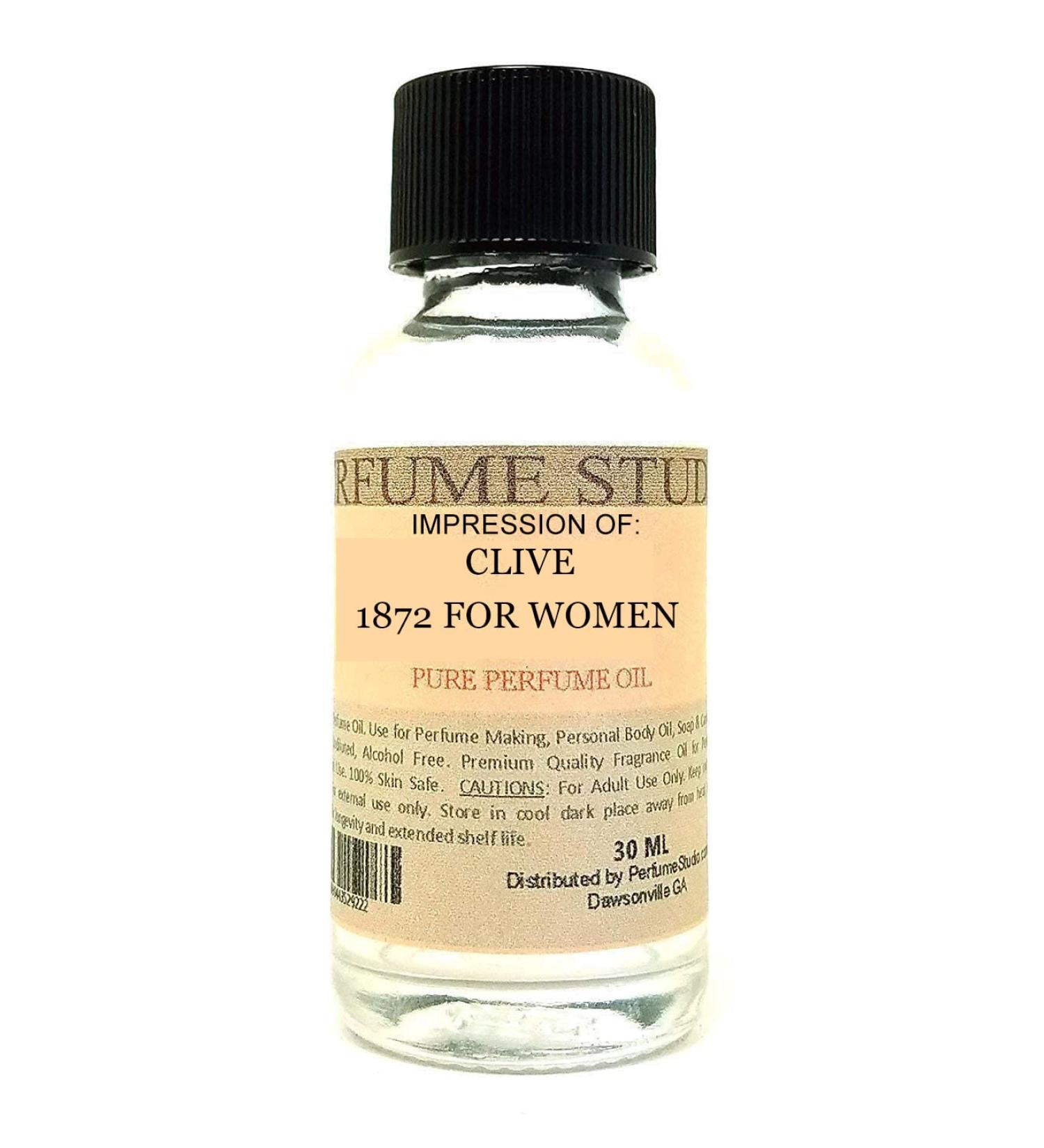 Perfume Studio 100% Pure Fragrance Oil Impression Compatible with: (Clive 1872 Women 1oz)