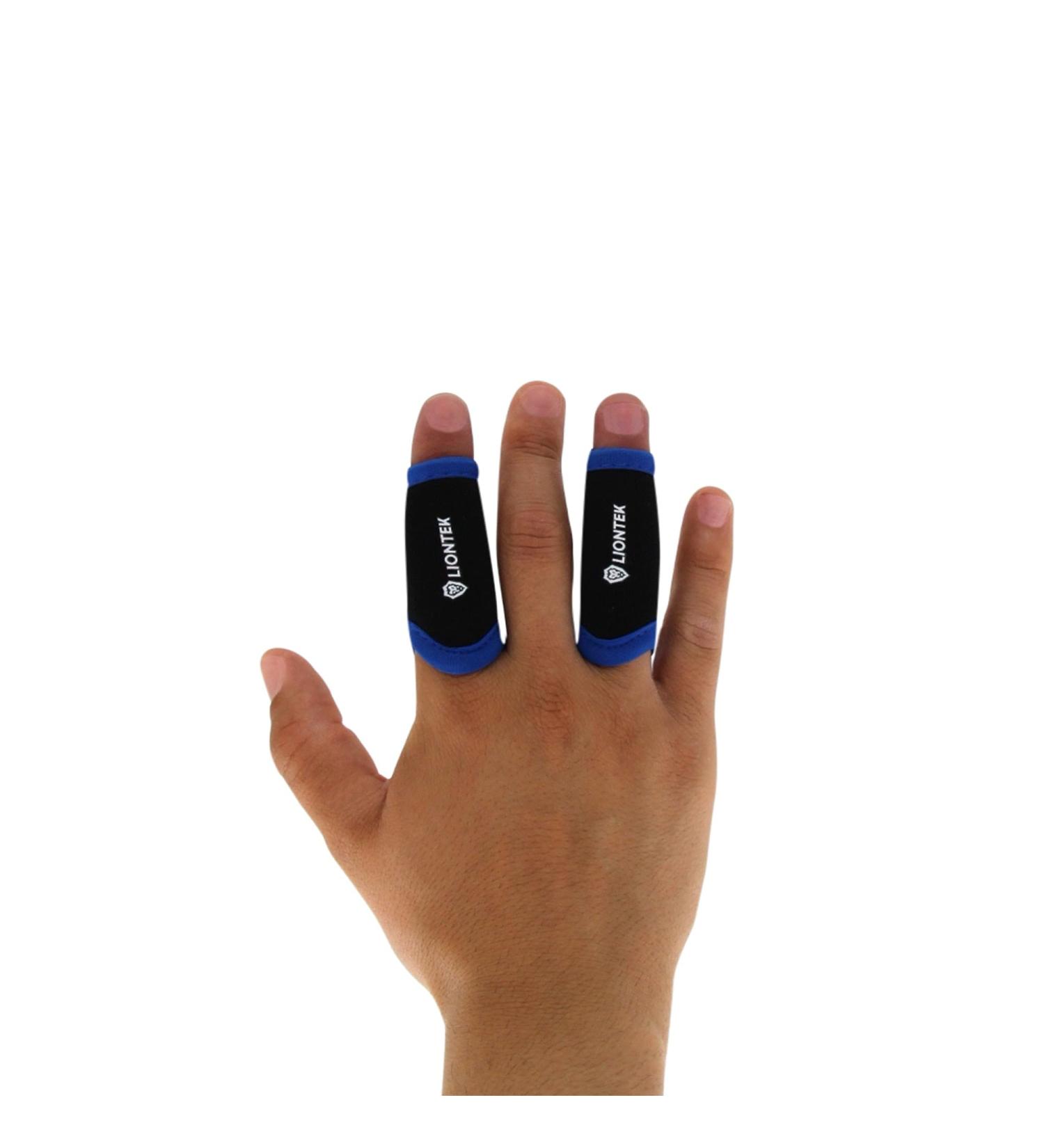 Single Finger Sleeve Pair - Compression Sports Sleeve for BJJ MMA Basketball & Weight Lifting - Large Size - Buy Online on GoSupps.com