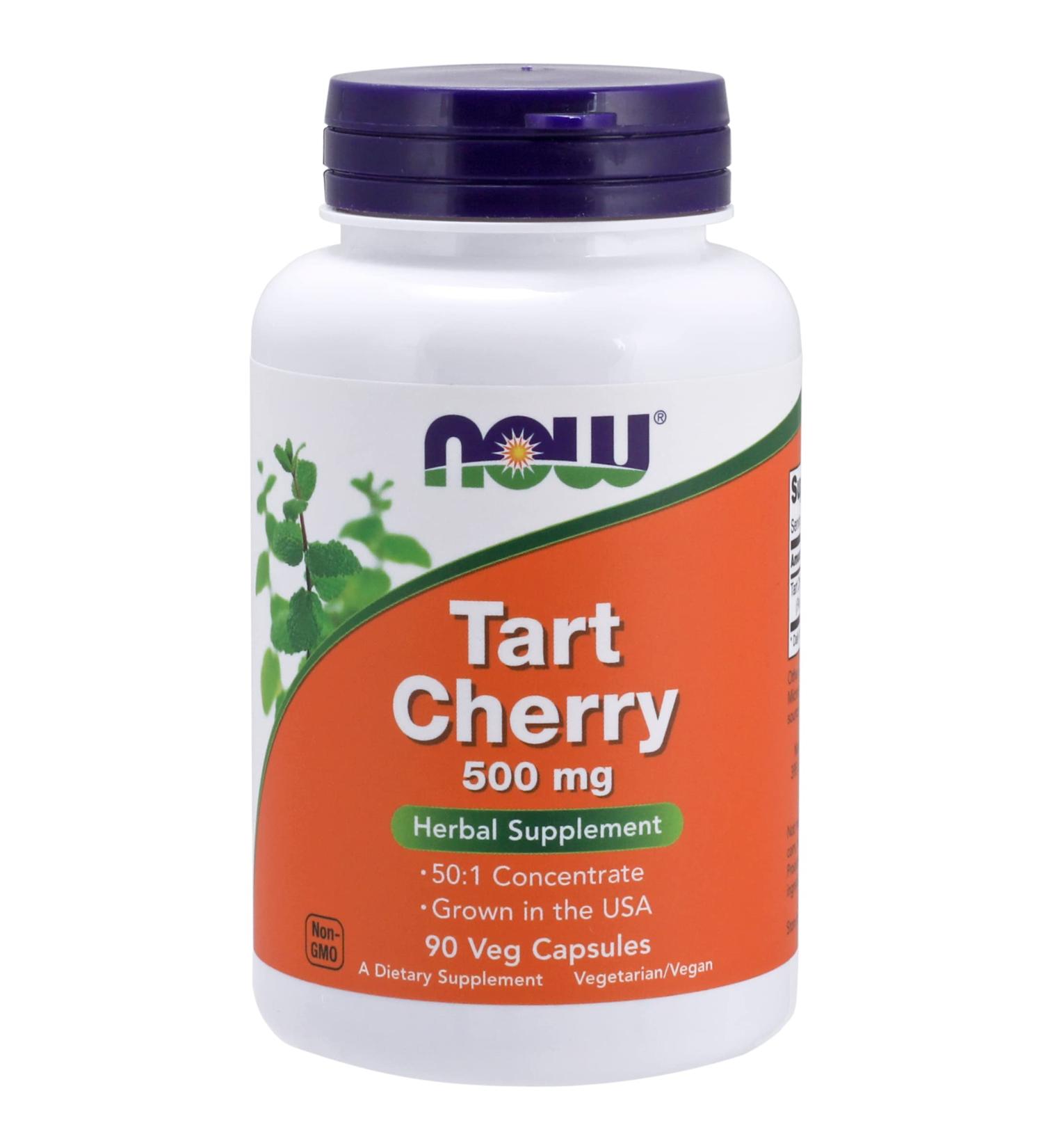 Now Foods Tart Cherry 500 mg 90 Veg Capsules