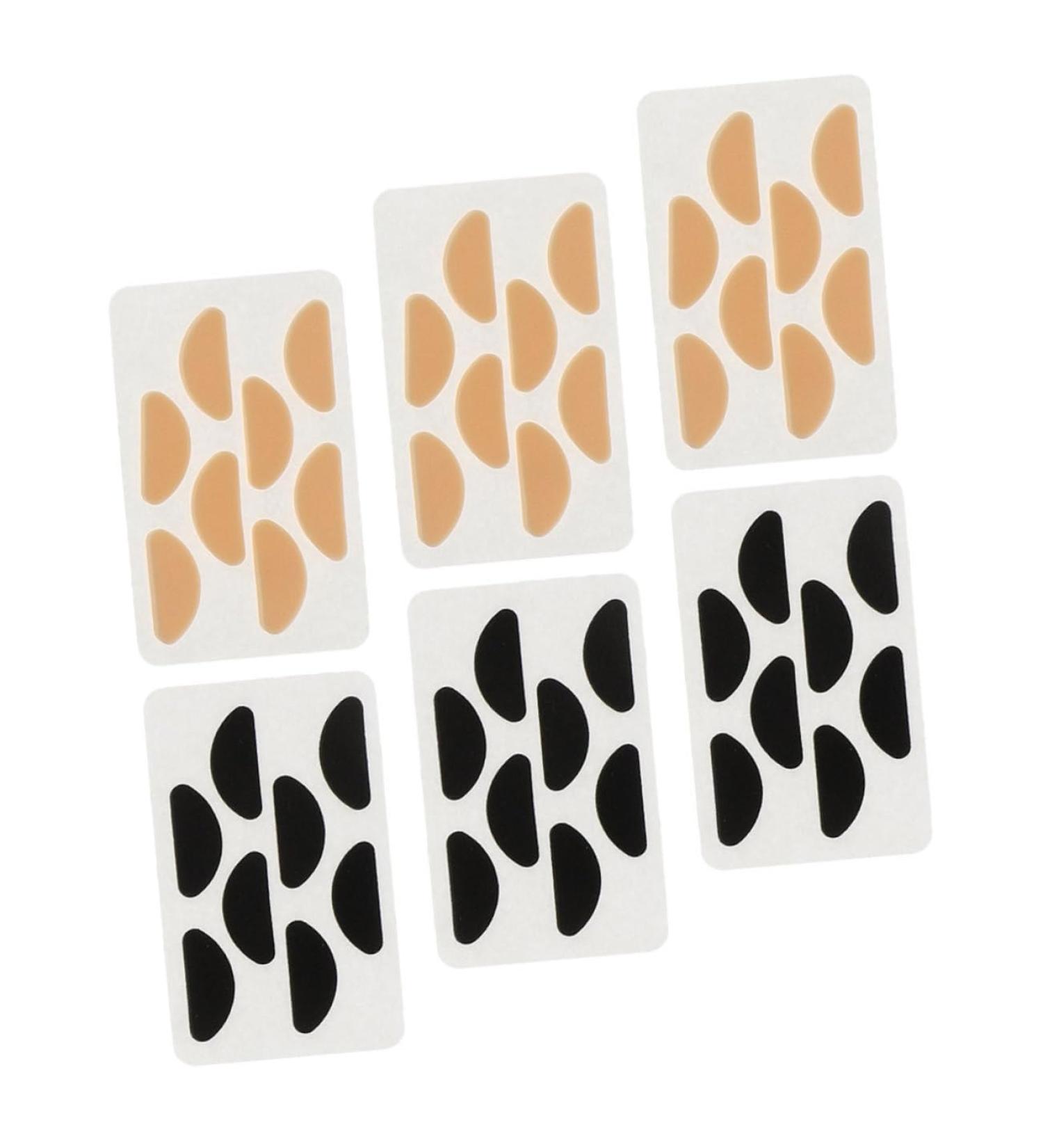 Gleavi 24 Leaves EVA Sponge Nose Pads for Sunglasses - Compact Glass Brackets Nasal Protection 2 Colors 2 Pieces - Perfect Comfort & Fit for Your Glasses - Buy Online on GoSupps.com