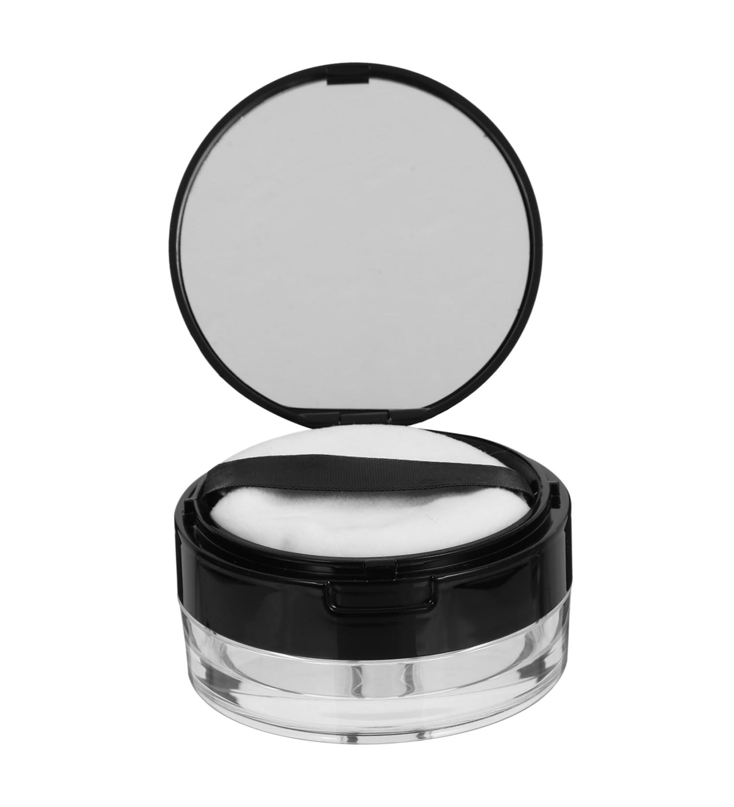 Mikinona Cosmetic Case with Powder Puff Make up Containers Puff Case Cosmetic Cases for Traveling Blusher - Buy Online on GoSupps.com